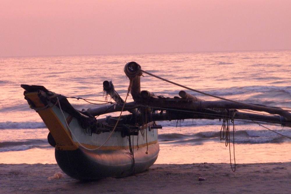 Negombo vissersboot