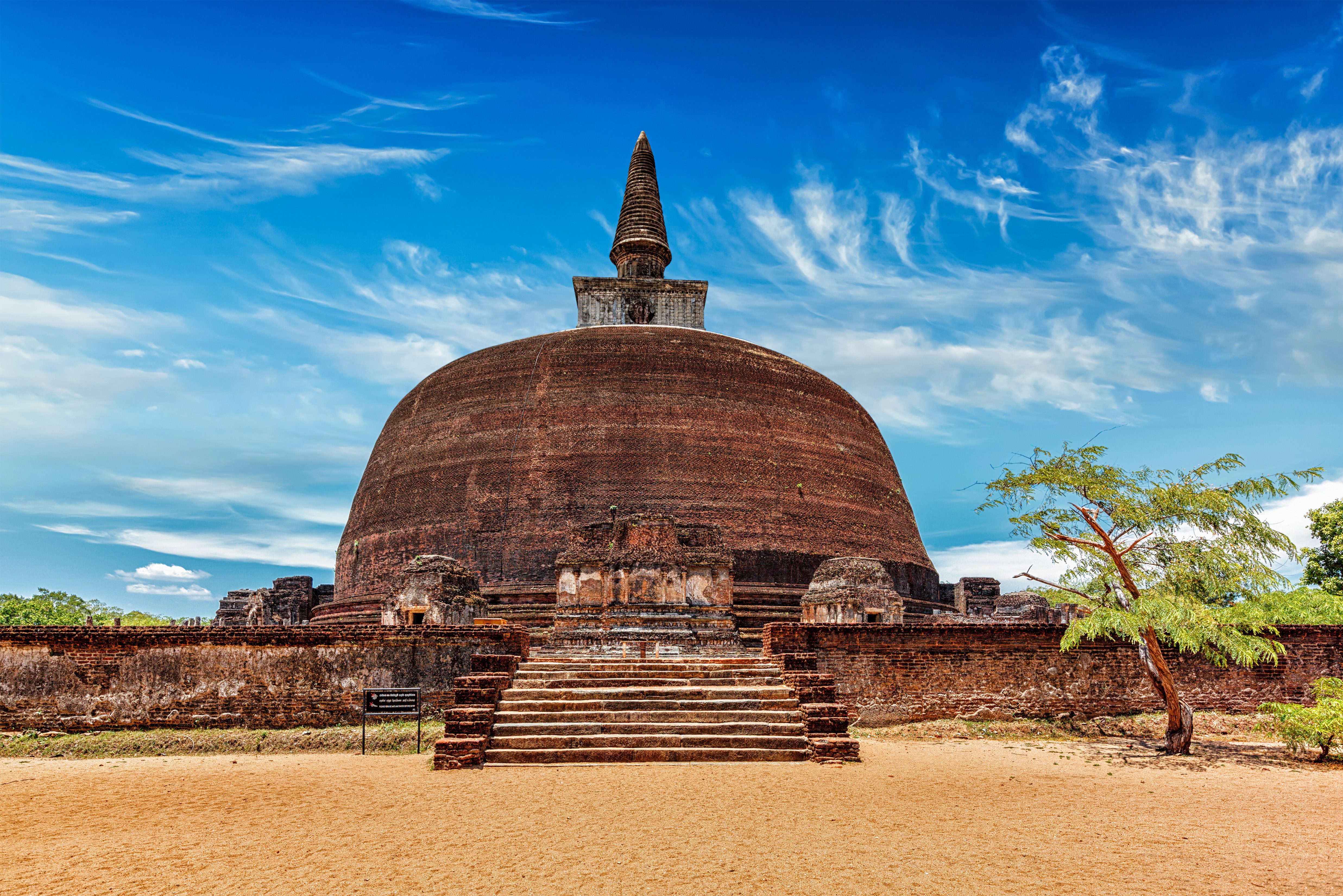tempel in Polonnaruwa