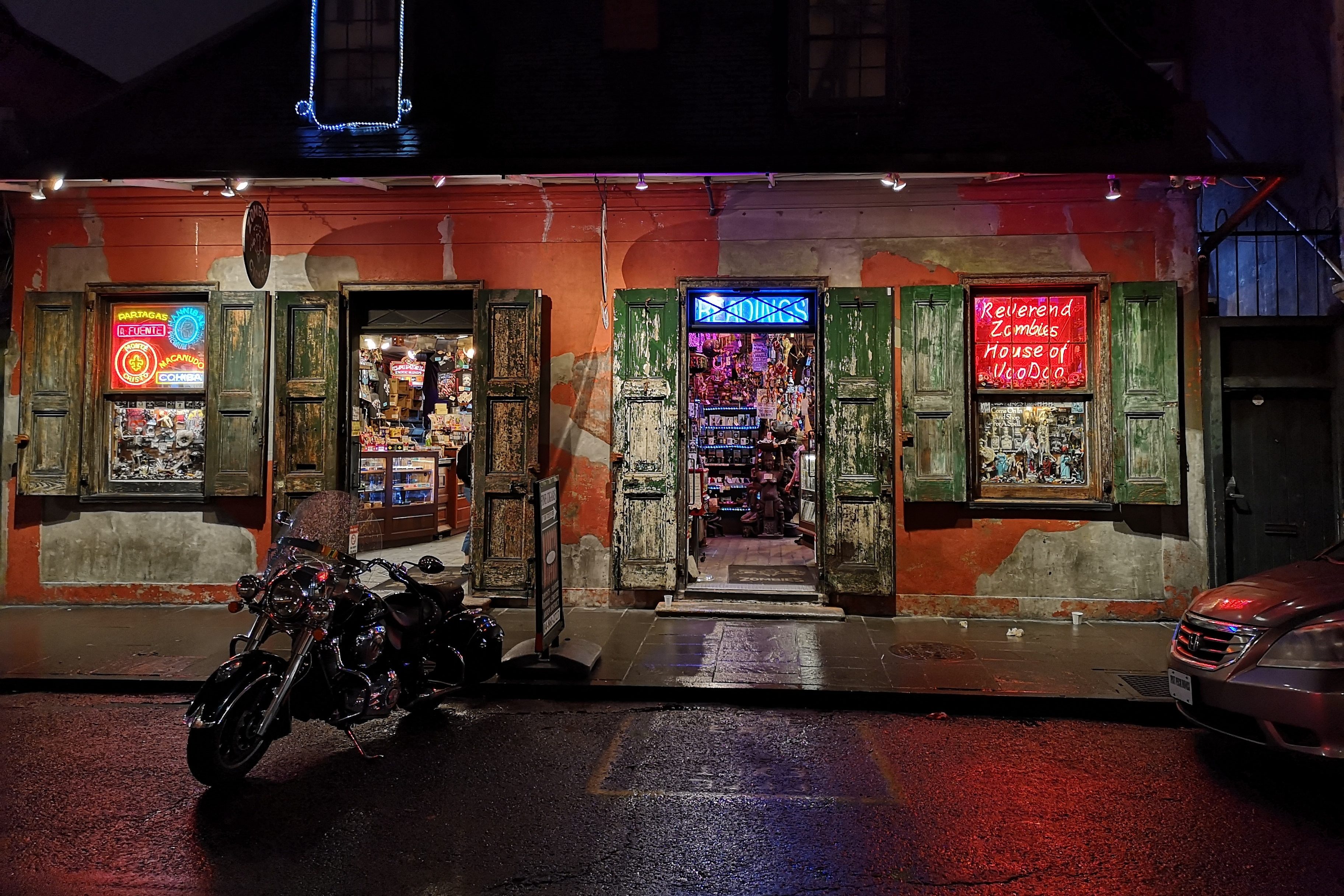 Voodoo winkel in New Orleans in Amerika