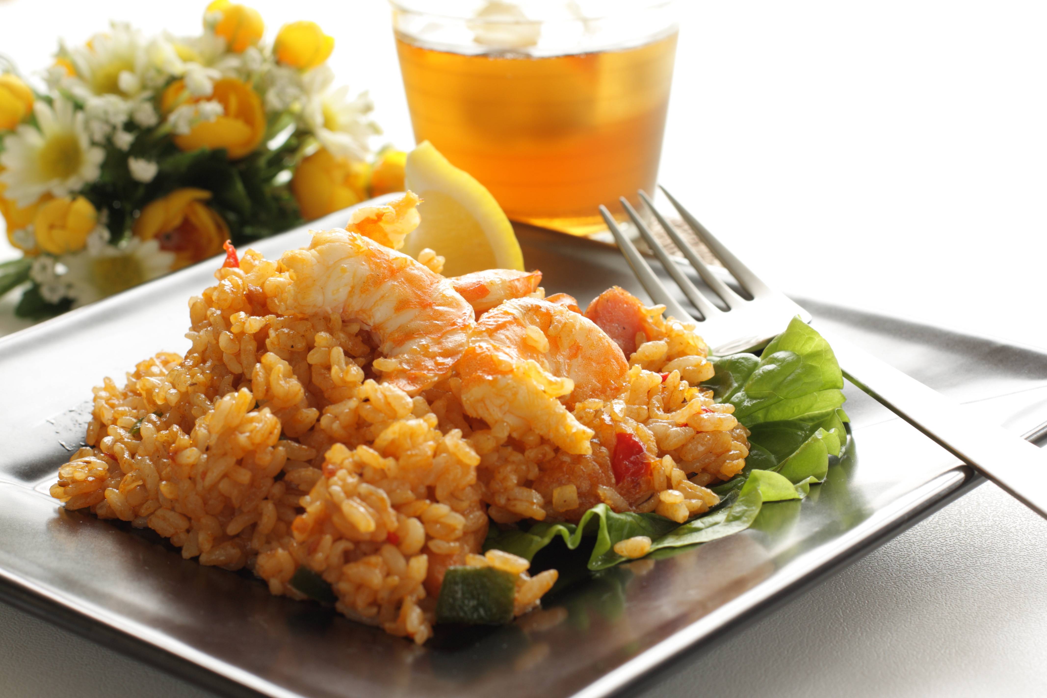 Cajun maaltijd in New Orleans