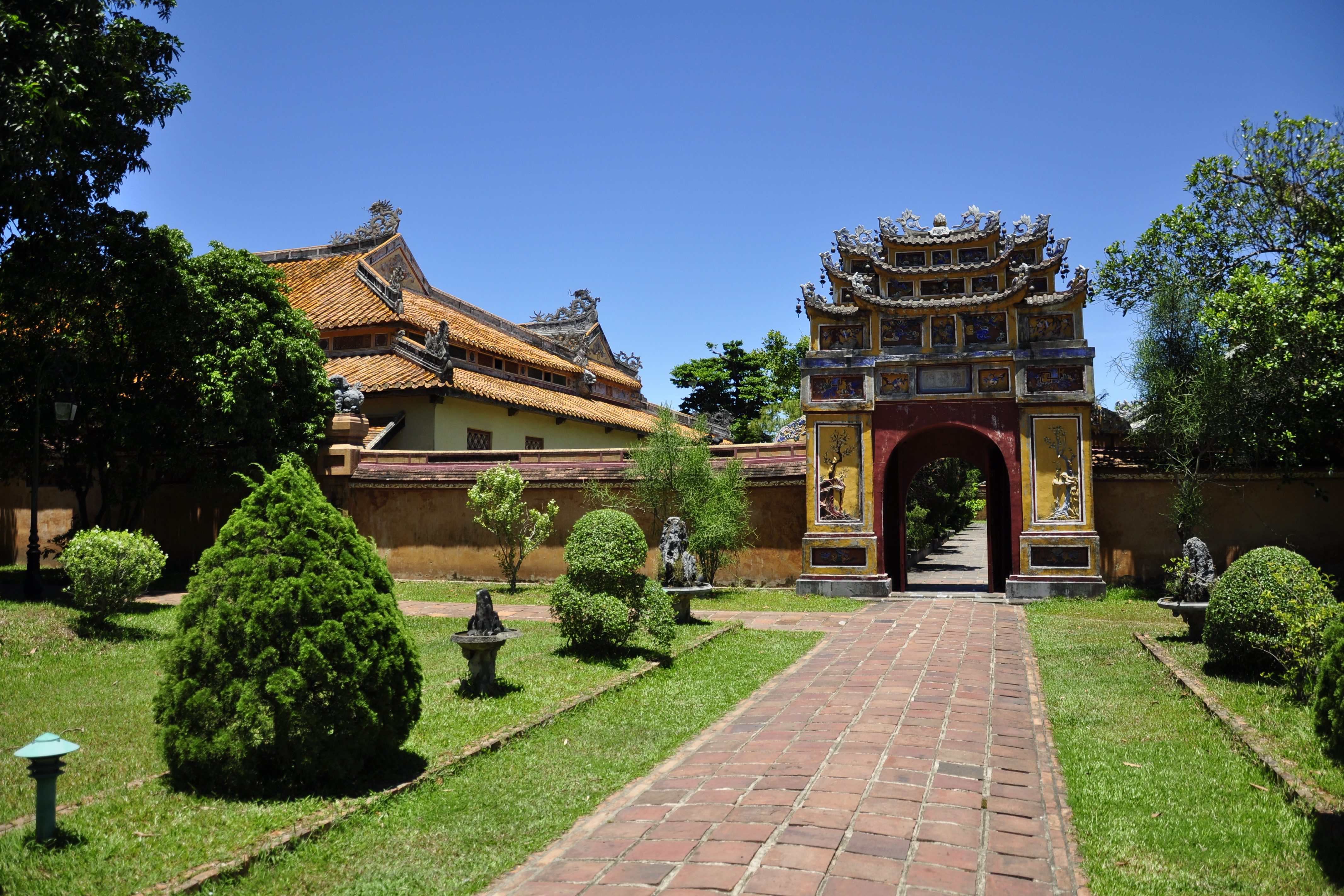 De Keizerlijke Citadel van Hue, Vietnam