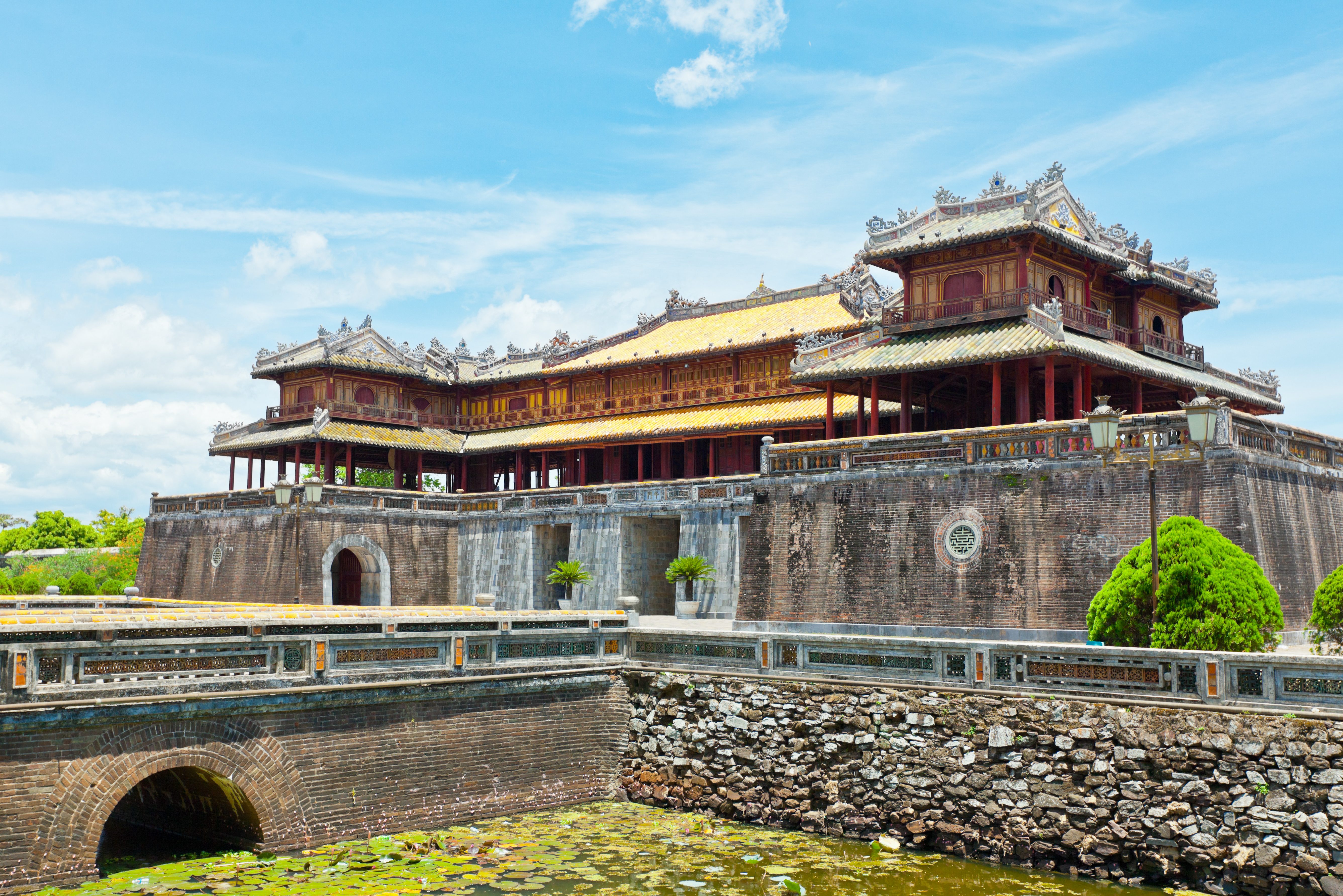 De Keizerlijke Citadel van Hue, Vietnam