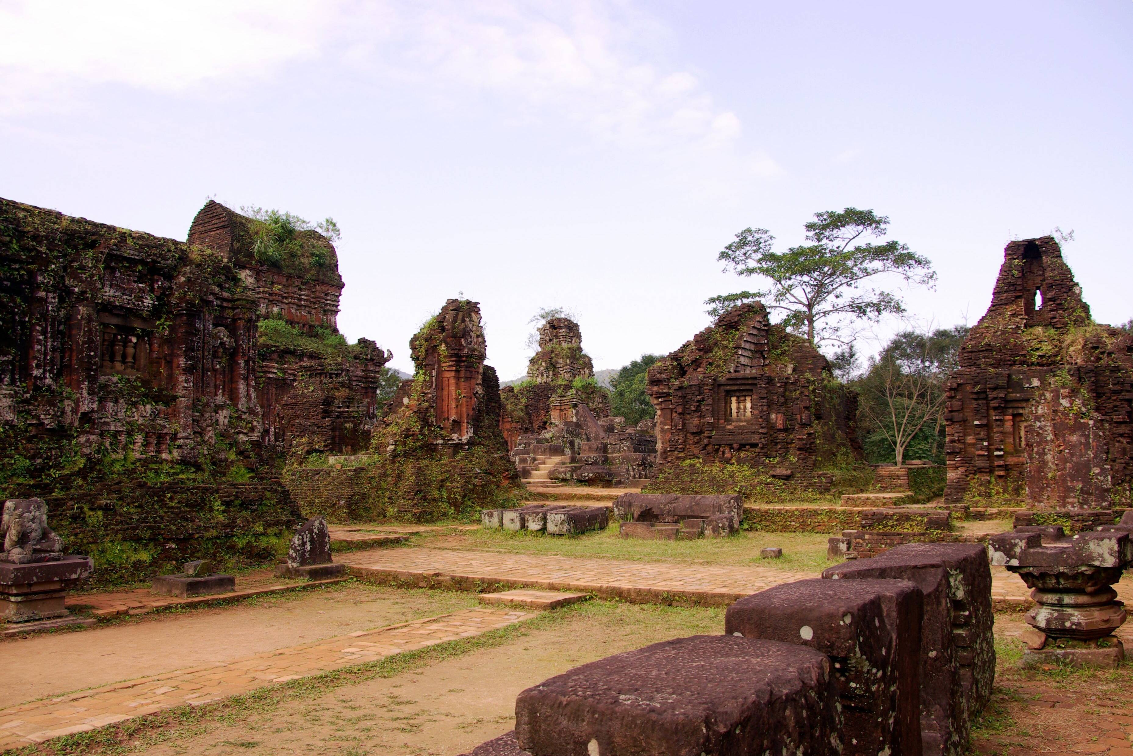 Champa tempels van My Son, Vietnam