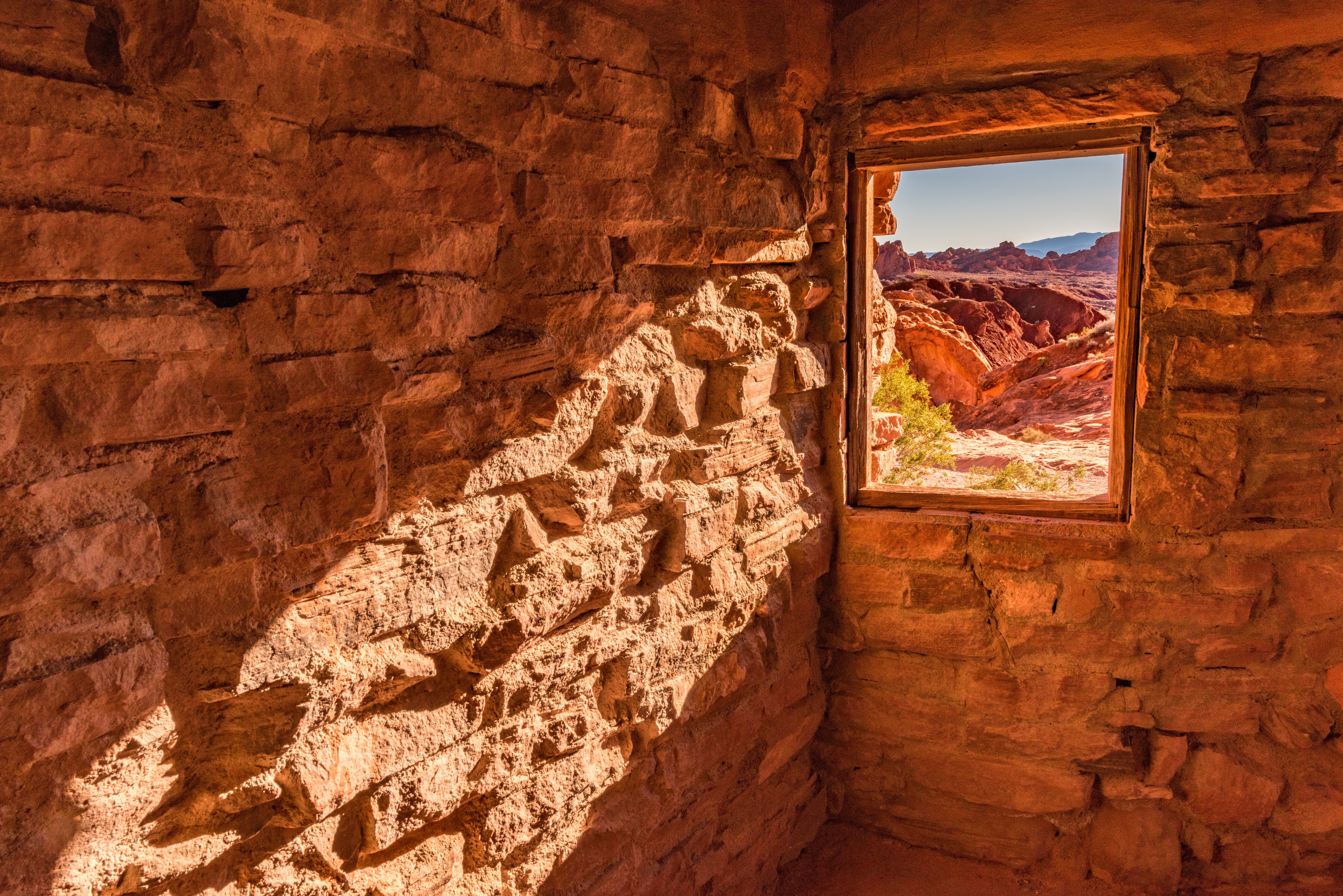 valley of fire uitzicht in amerika