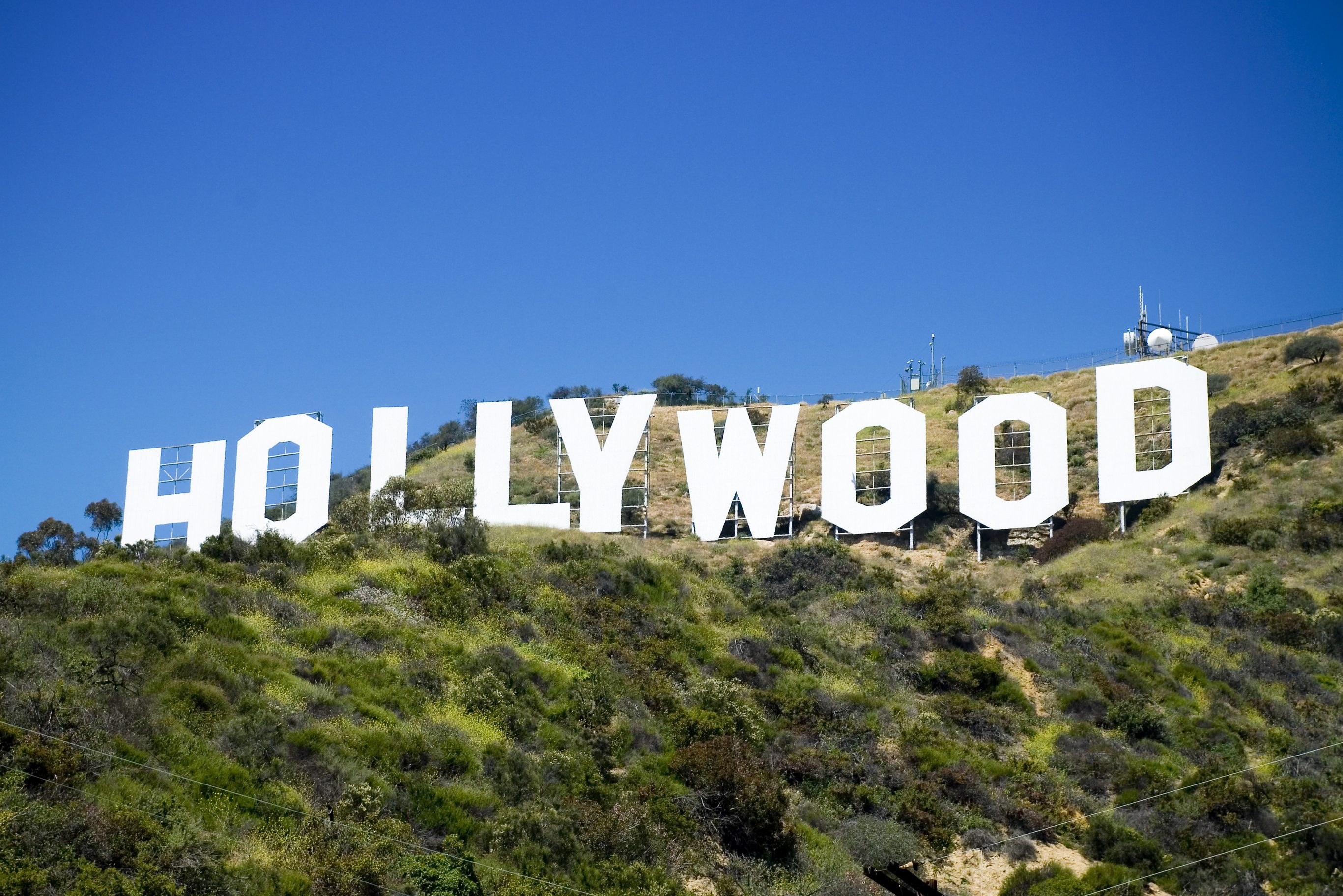 Hollywood sign in Los Angeles