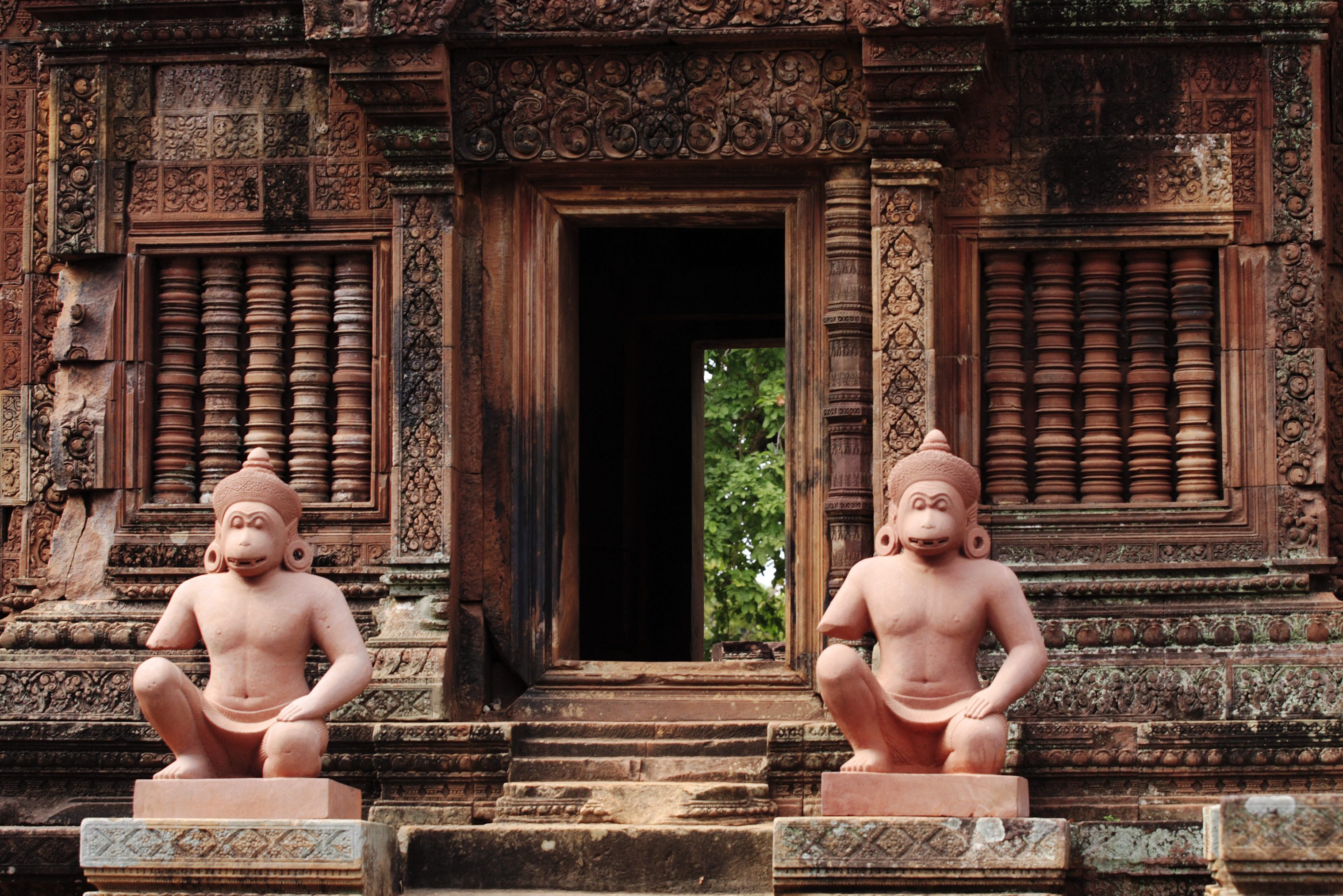 banteay srei citadel of women in het Angkor Wat complex