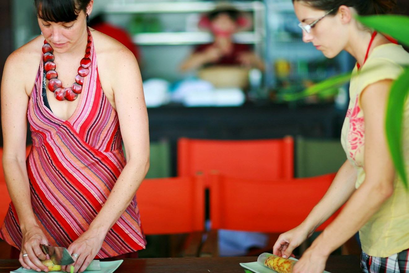 Koken bij de Red Bridge Cooking School in Hoi An, Vietnam