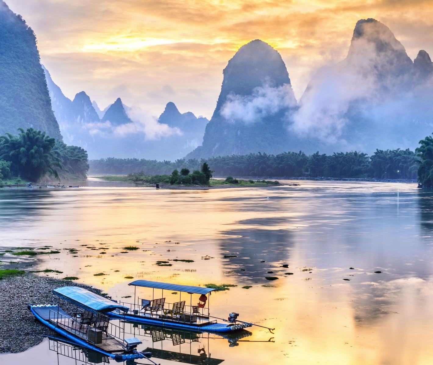 Li rivier in Guilin China