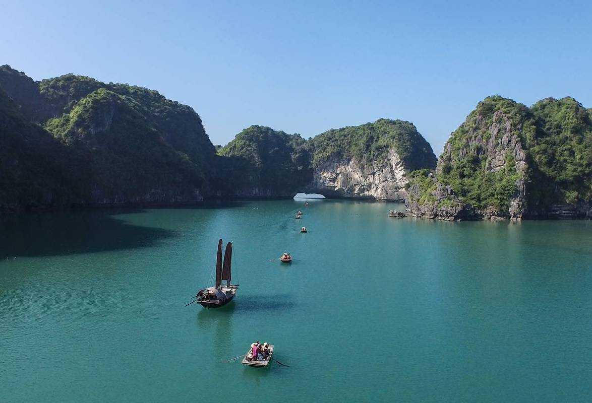 Bai Tu Long Bay in Vietnam