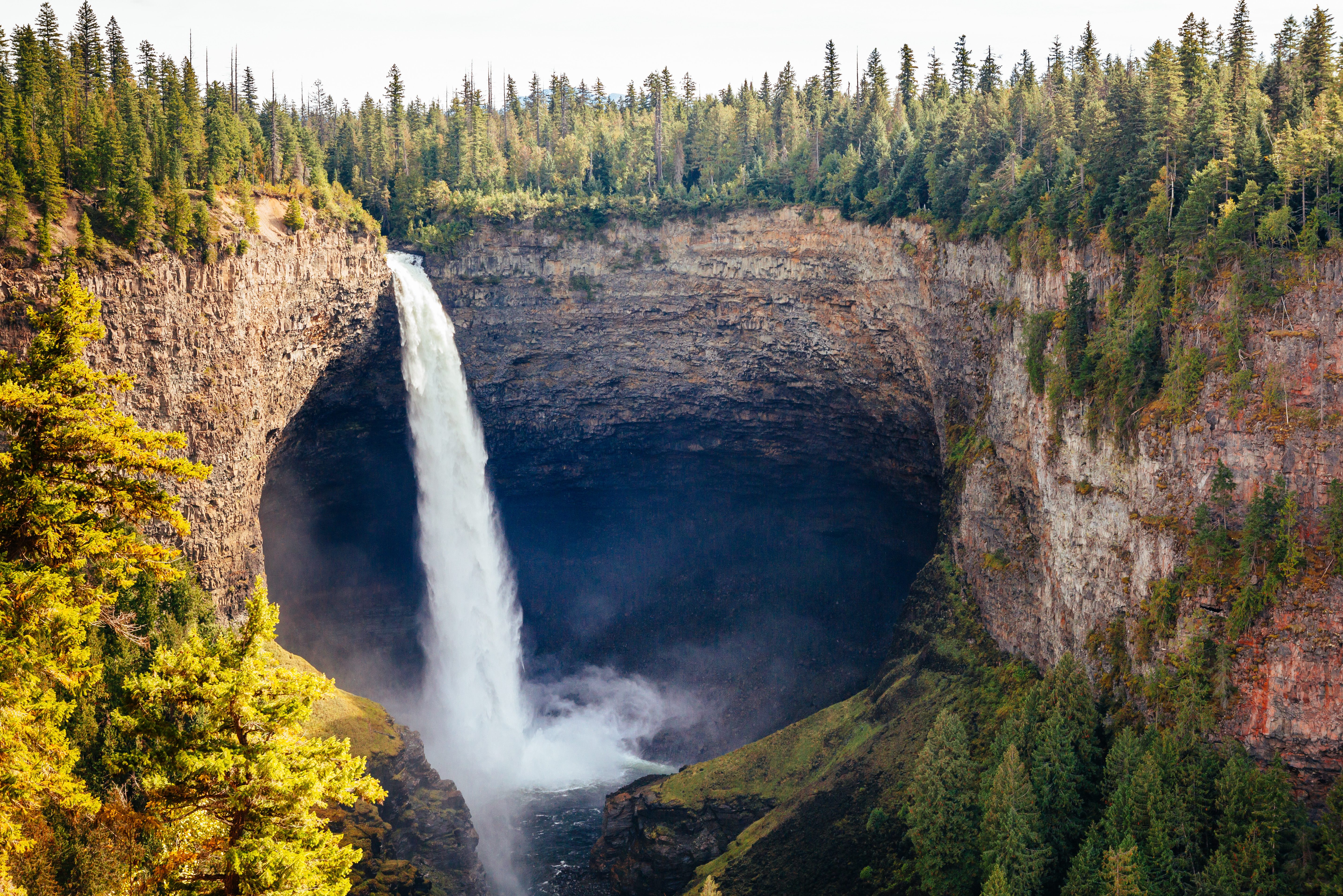 Helmcken Falls in Wells Gray Provincial Park