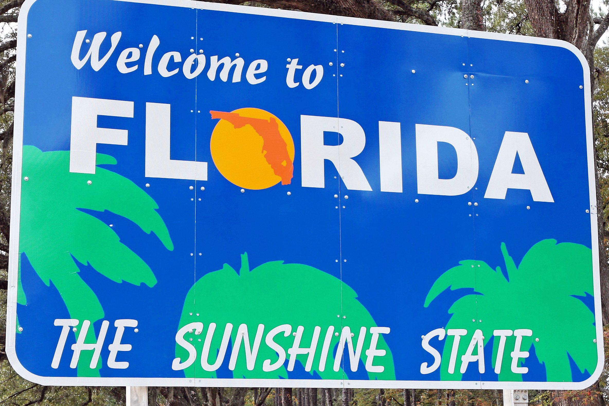 Welcome to Florida bord