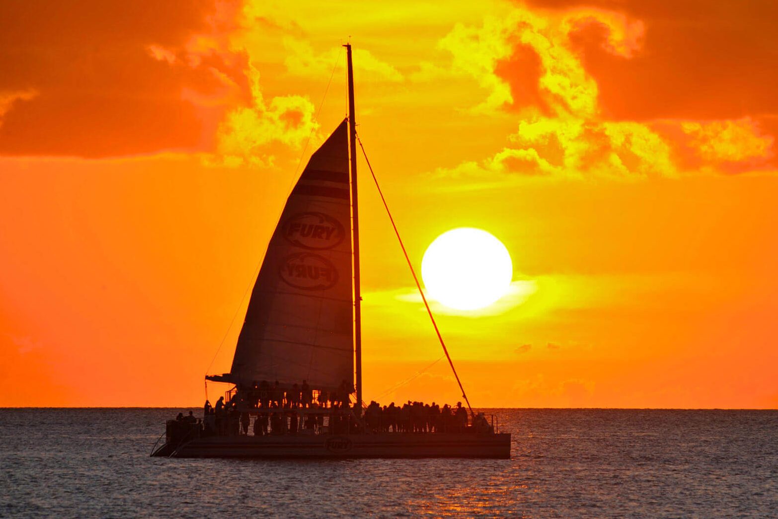 Sunset cruise bij Key West in Florida