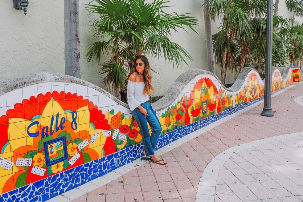 Little Havana in Miami in Florida