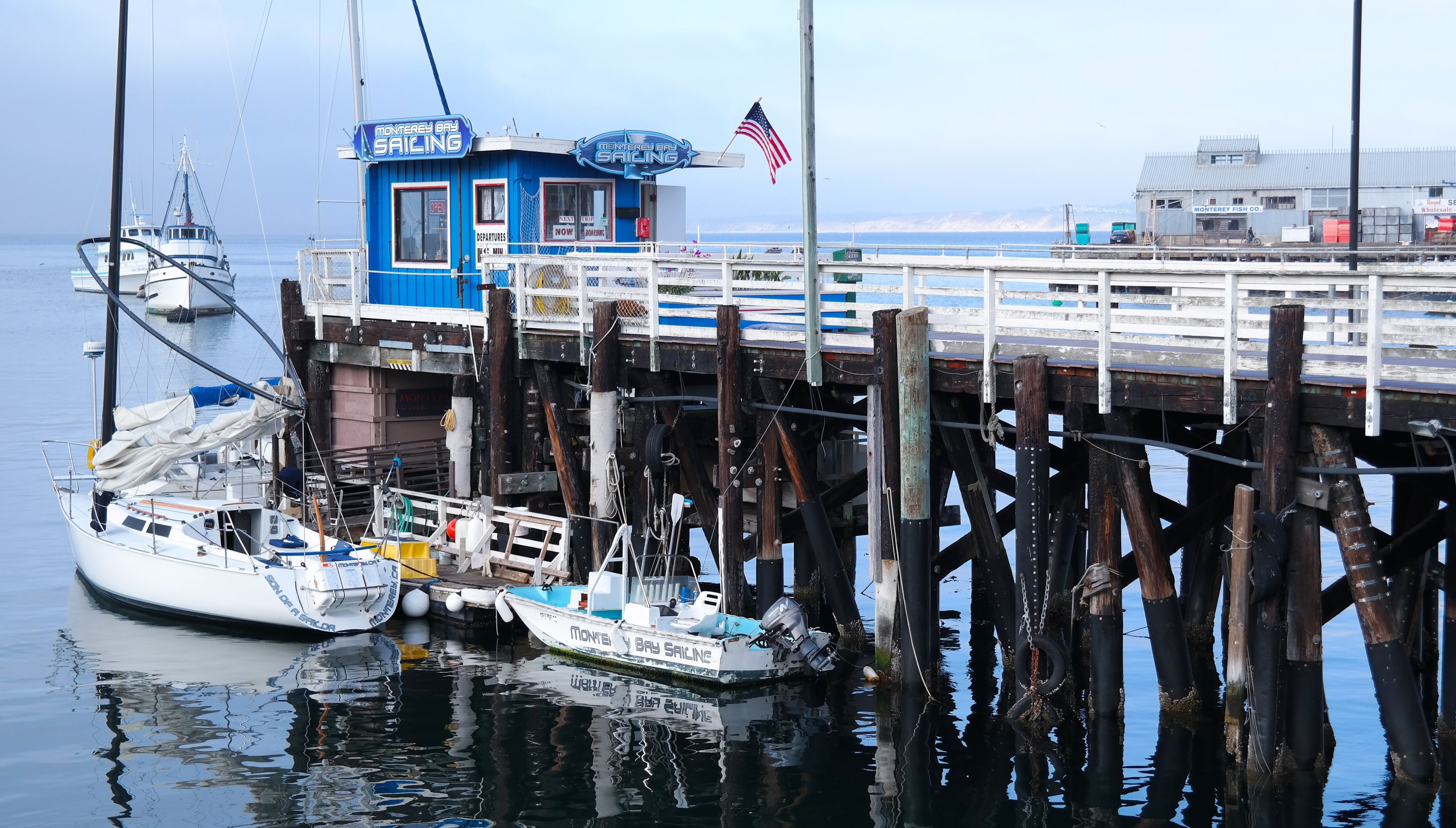 monterey fishermans wharf in amerika