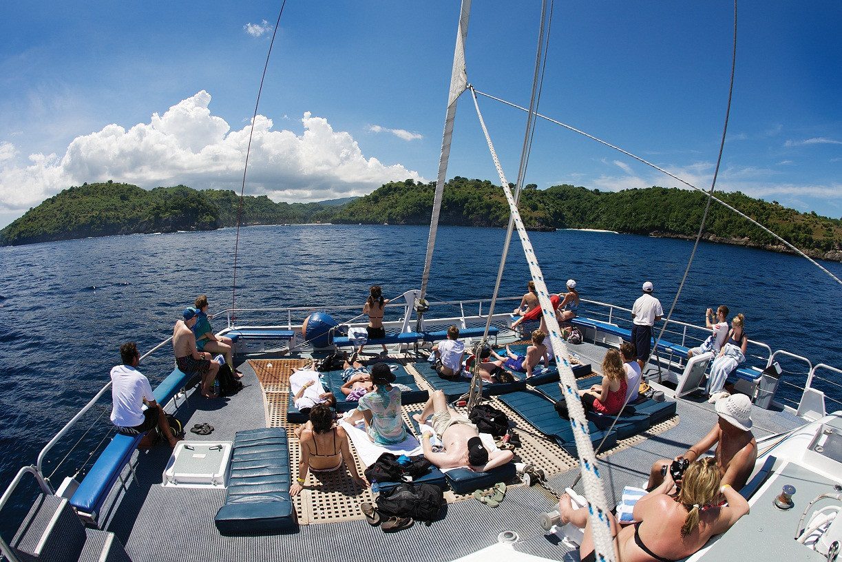 Bali Hai Aristocat catamaran cruise Bali Nusa Penida