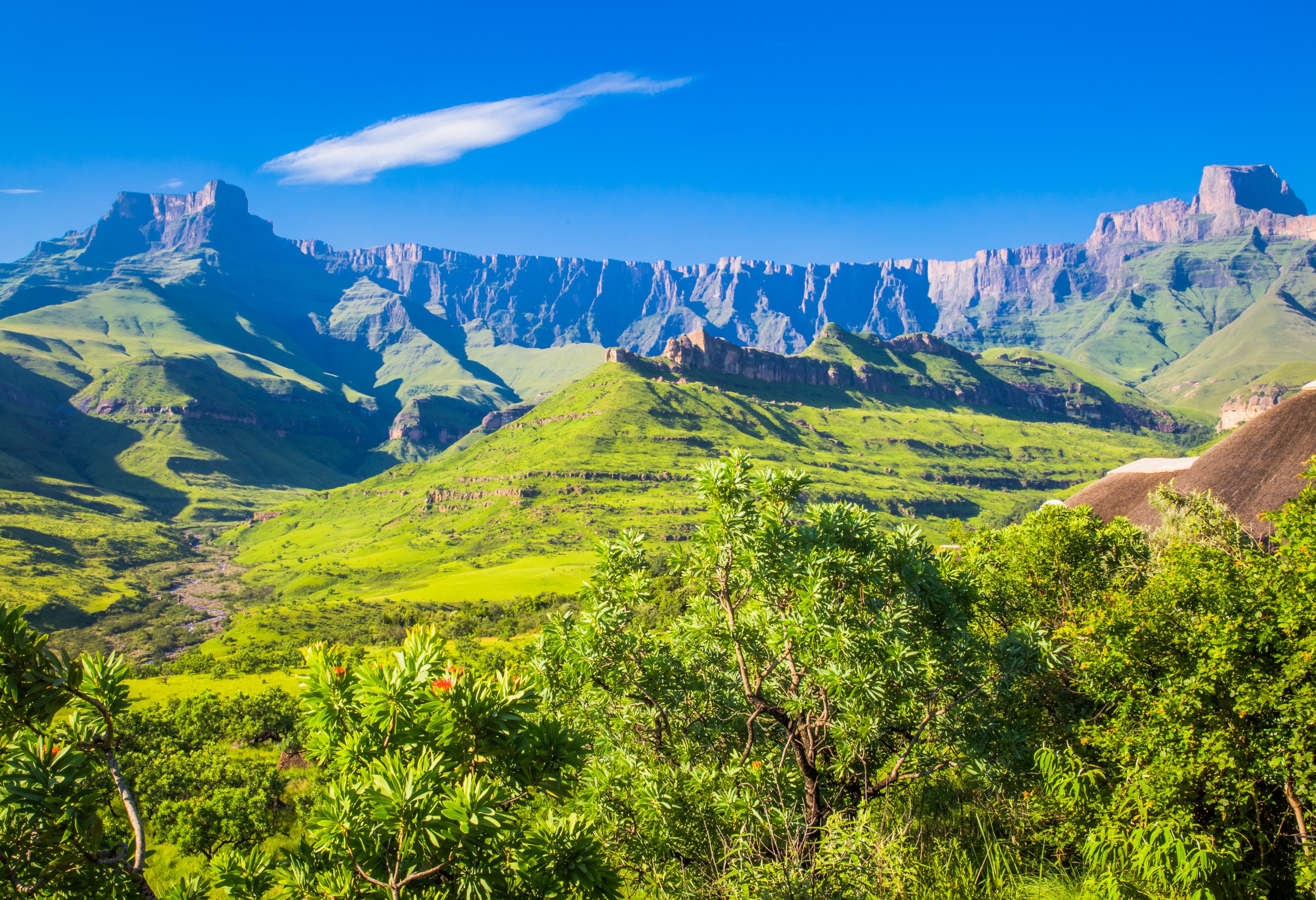 Drakensbergen in Zuid-Afrika