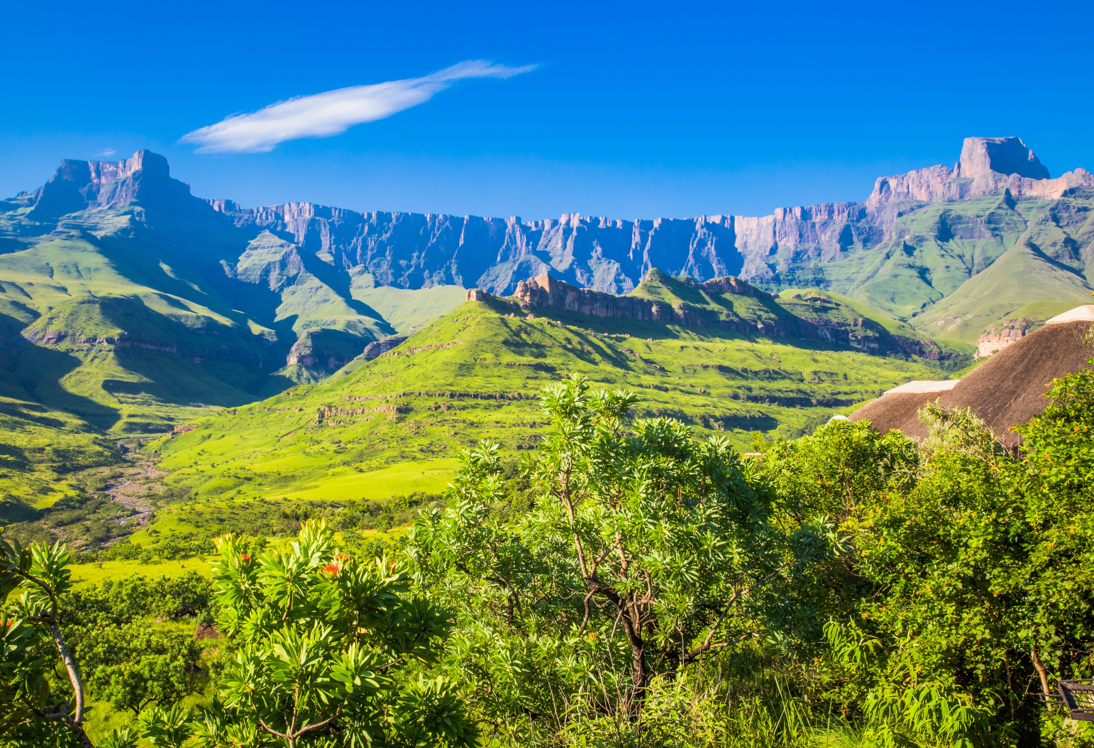 Drakensbergen in Zuid-Afrika