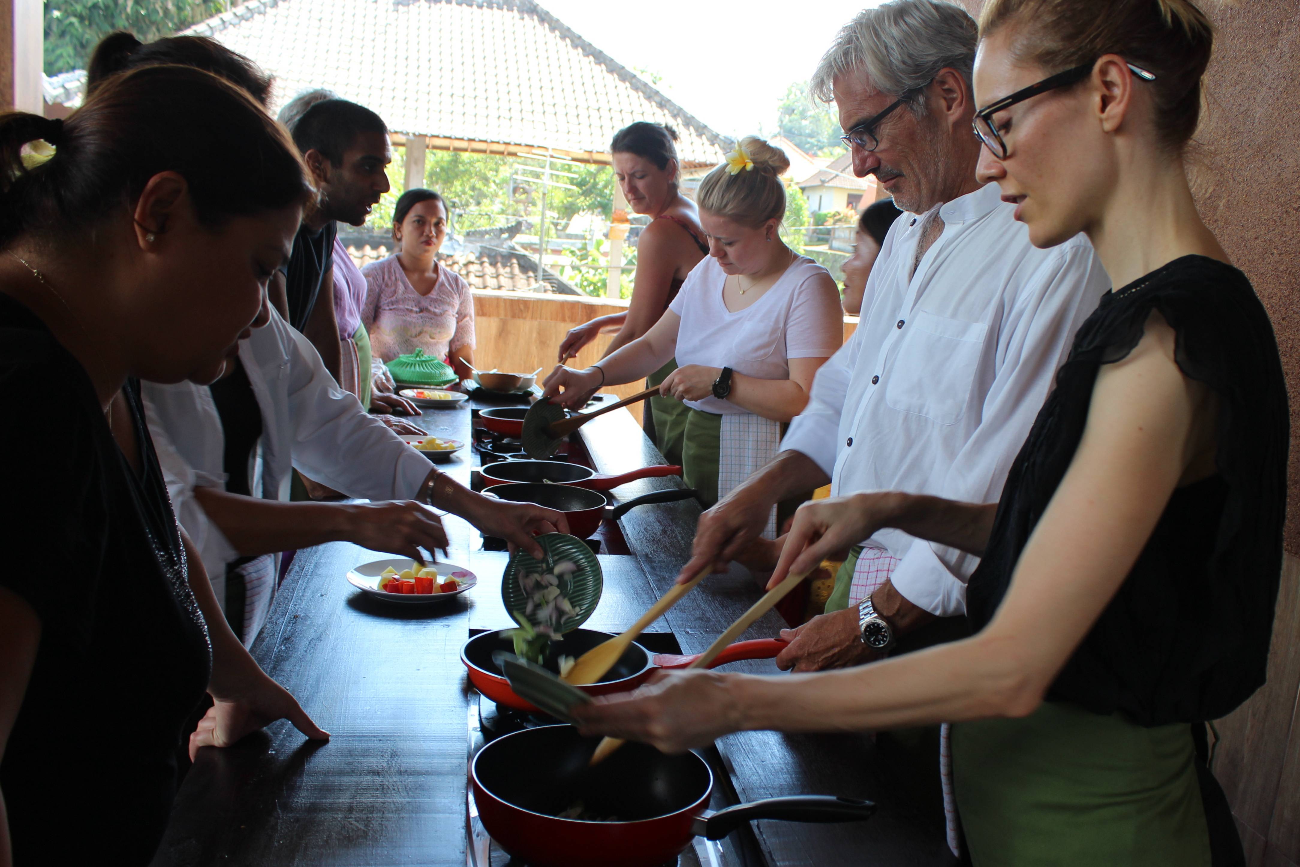 Kook workshop in Ubud op Bali