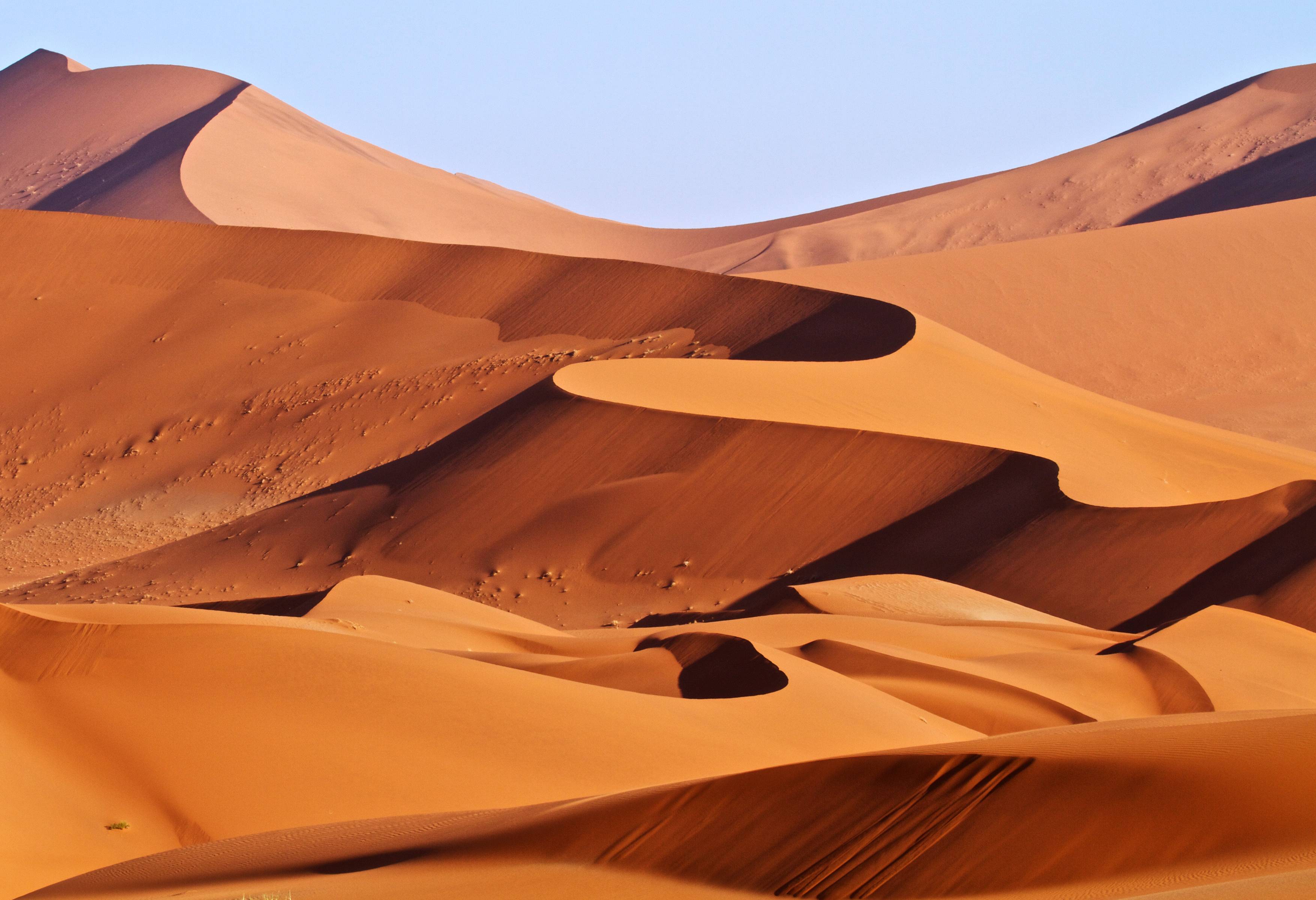 De rode duinen bij Sossusvlei