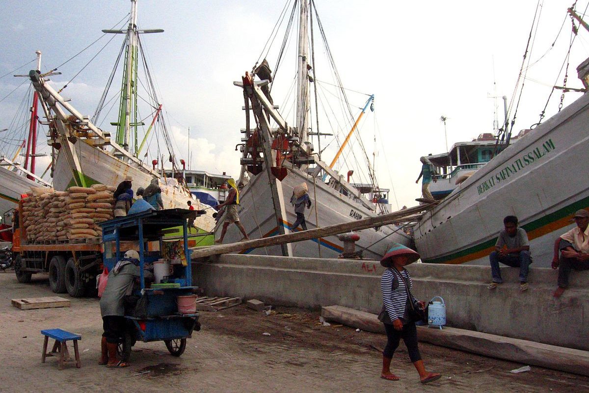 Sunda Kelapa haven in Jakarta