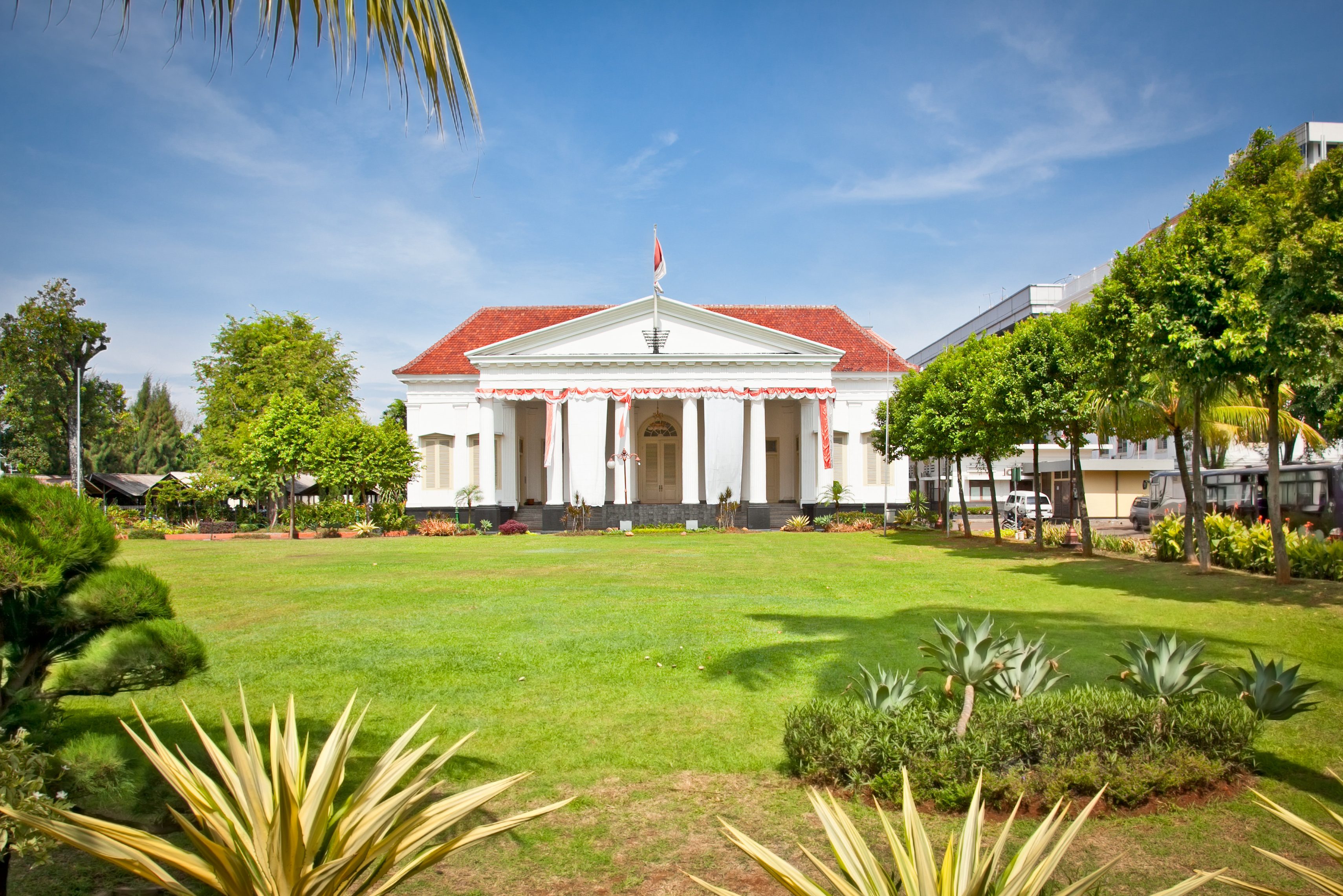 Oud koloniaal gebouw in Jakarta