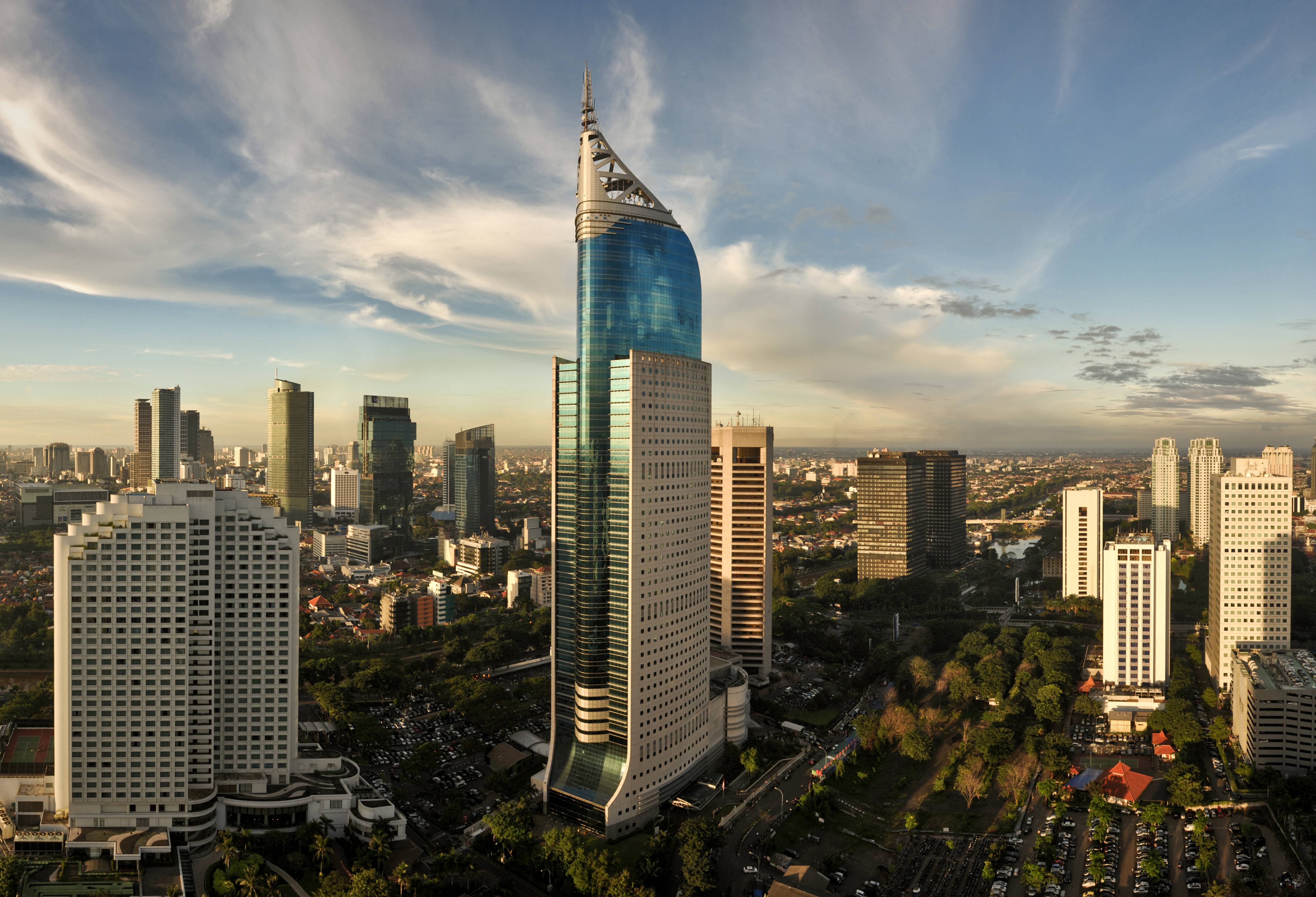 Jakarta skyline Indonesië