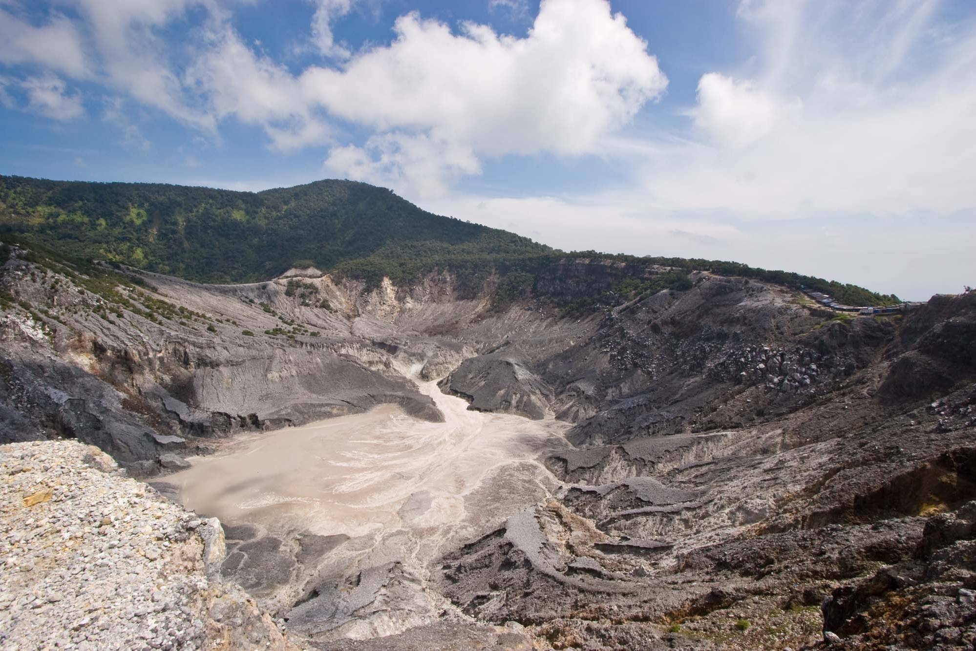 Tangkuban Perahu vulkaan vlakbij Bandung