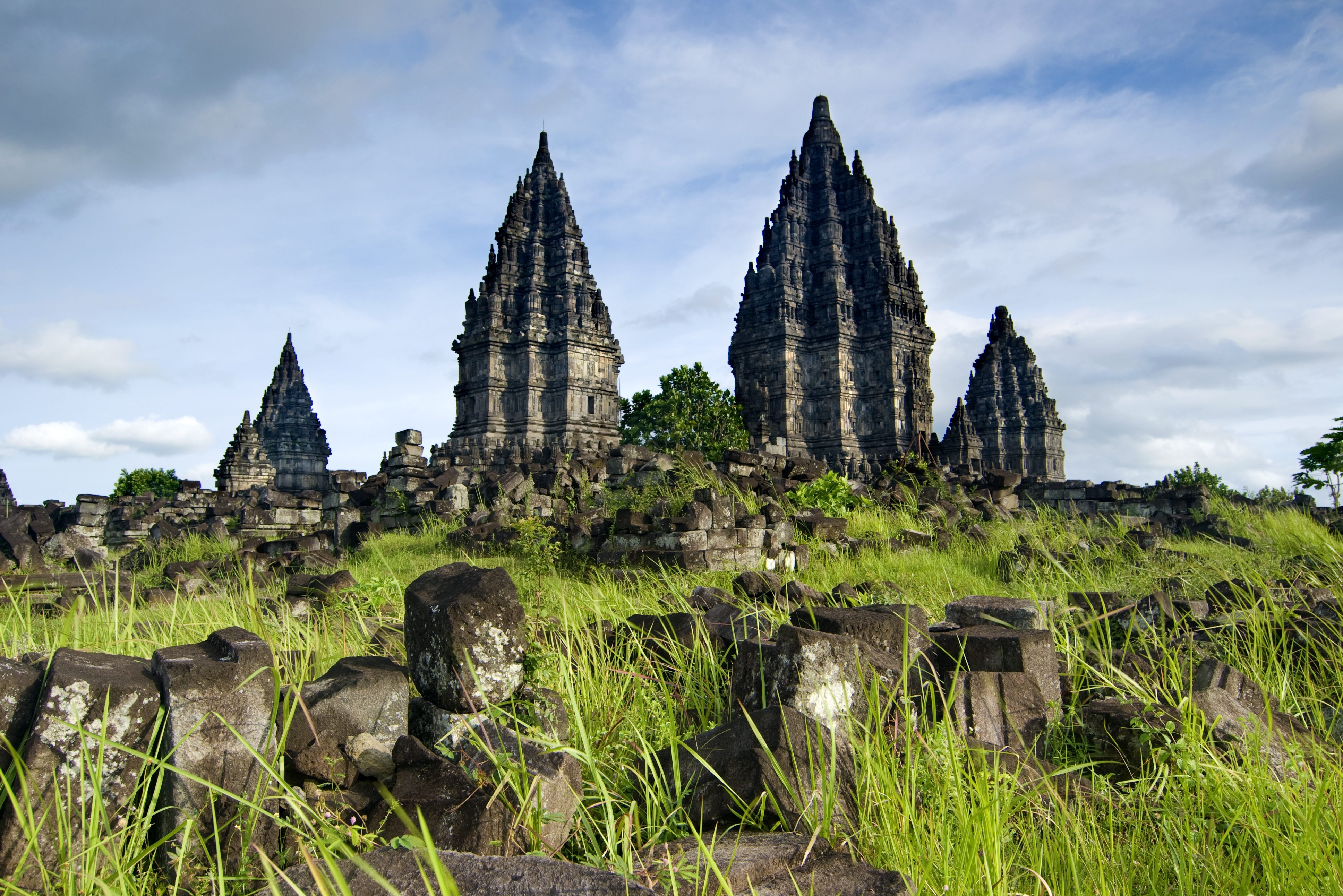 Prambanan tempel vlakbij Yogyakarta