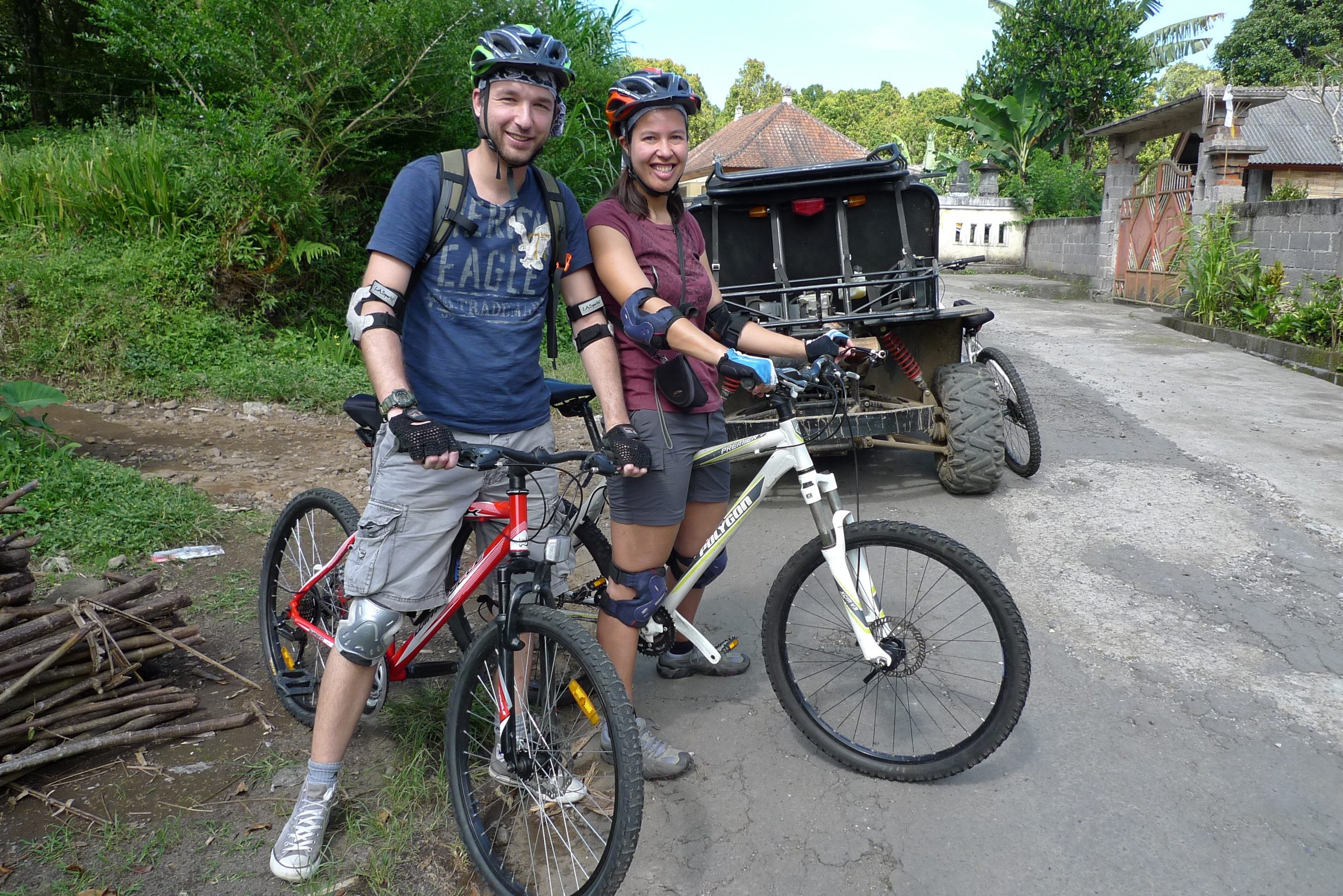 Mountainbiken bij Munduk Wildernis excursie