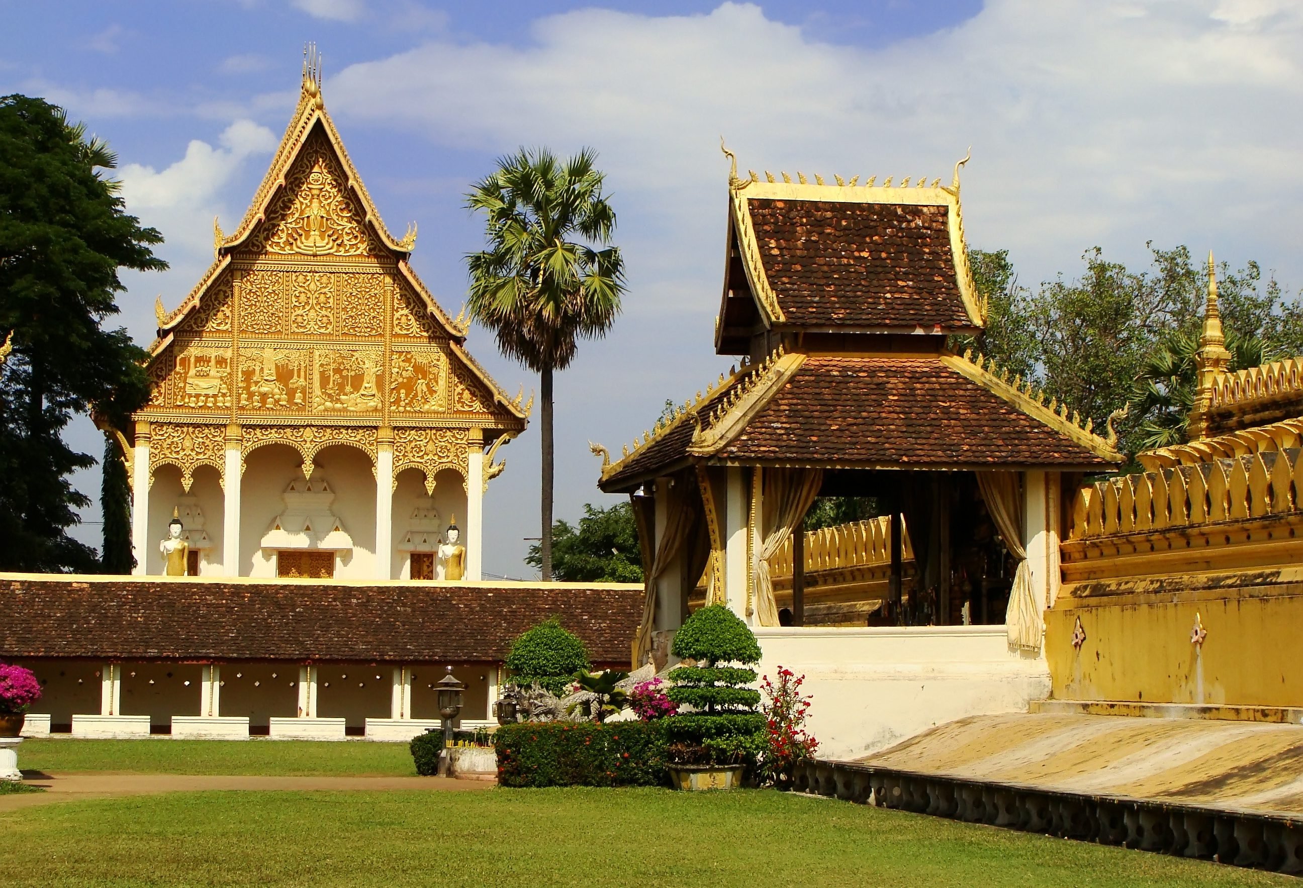 Wat Ho Phra Keo in Vientiane, Laos