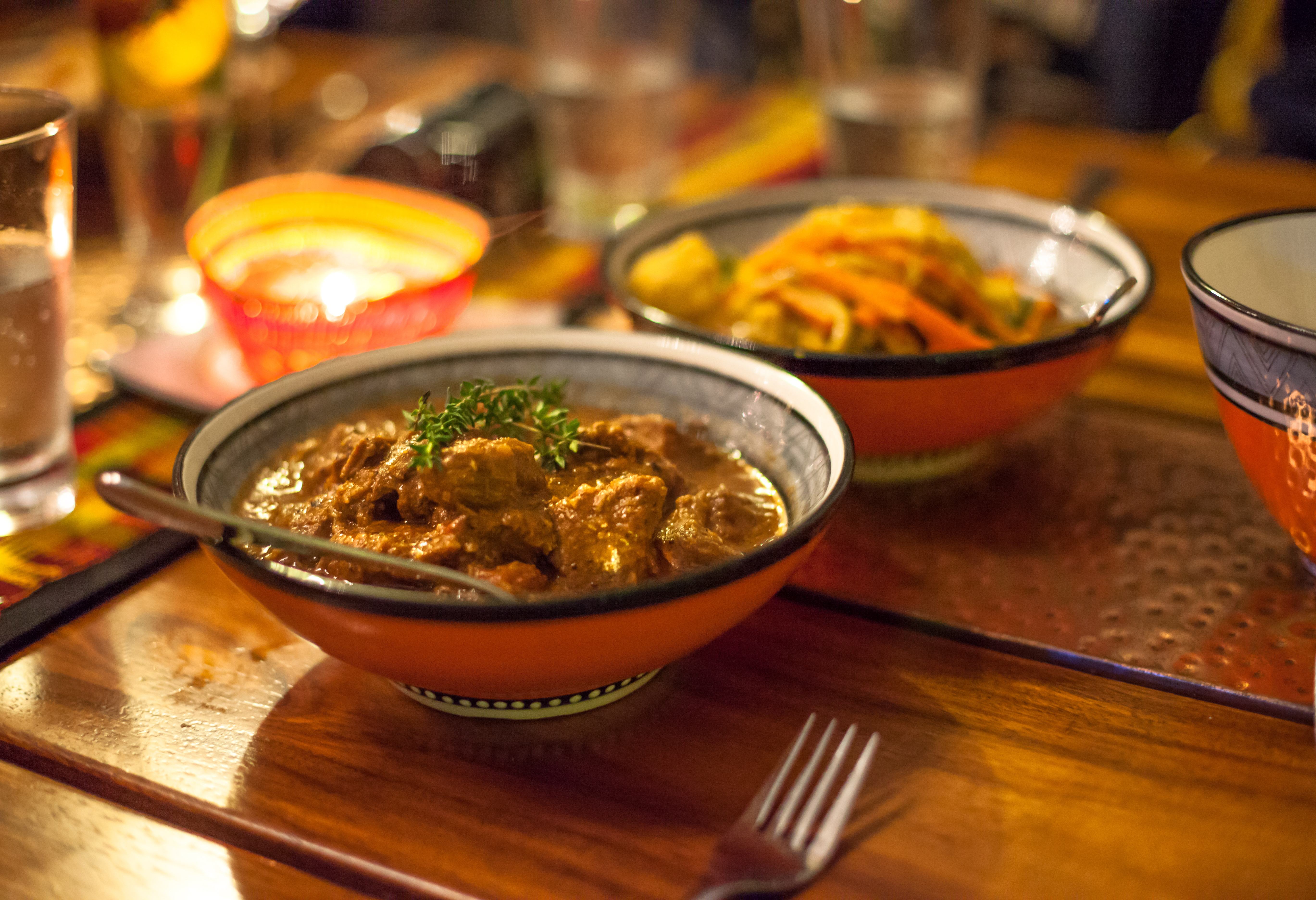 Traditioneel Zuid-Afrikaans lams gerecht