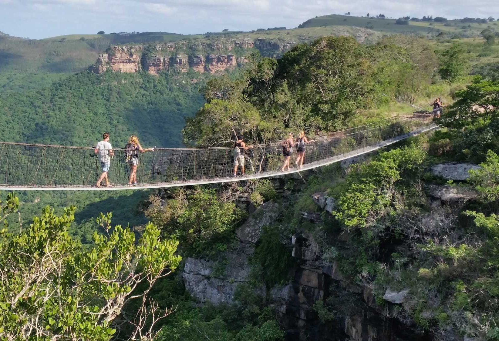 Oribi Gorge in de Oost Kaap van Zuid-Afrika