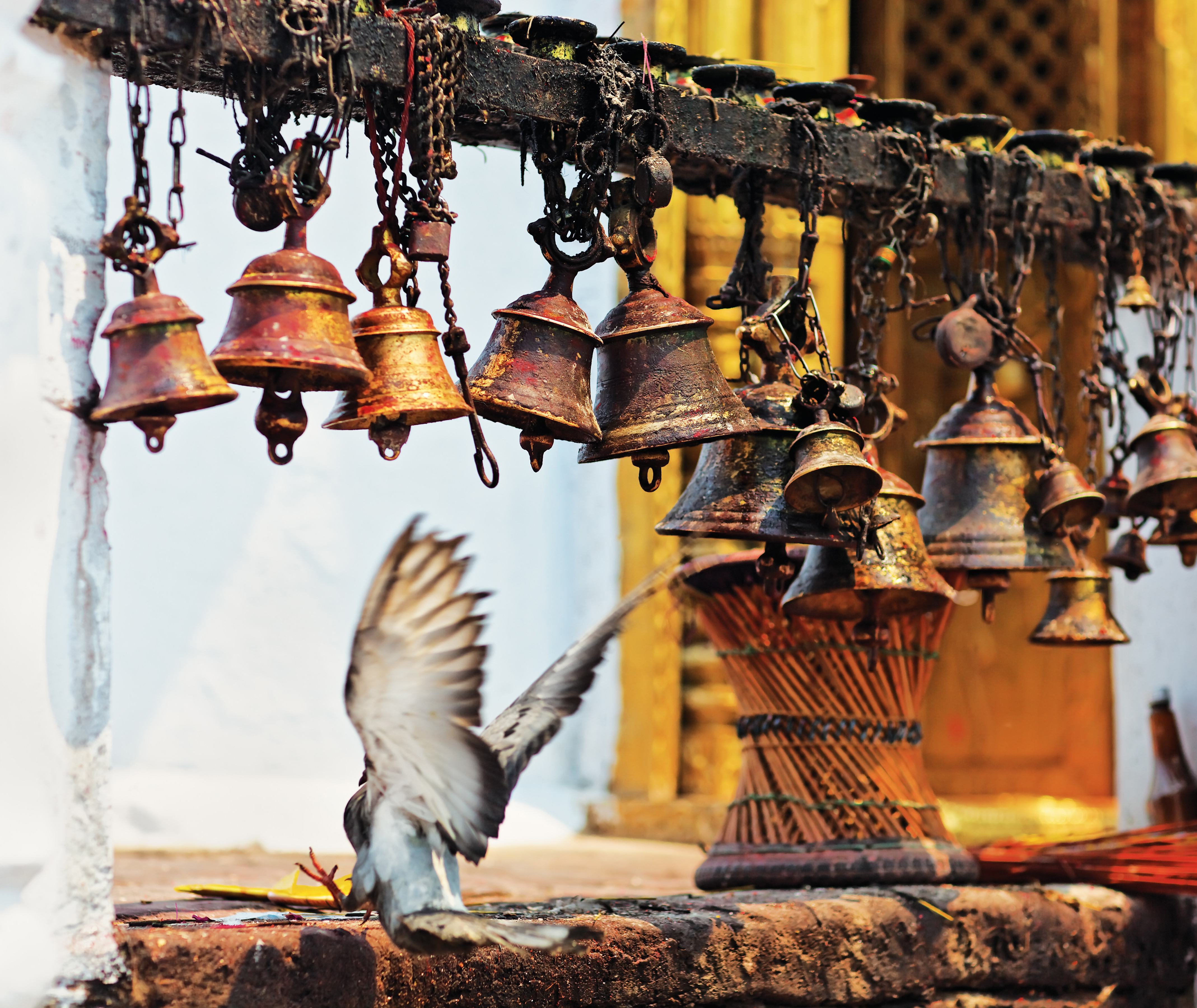 Bellen in Kathmandu Nepal