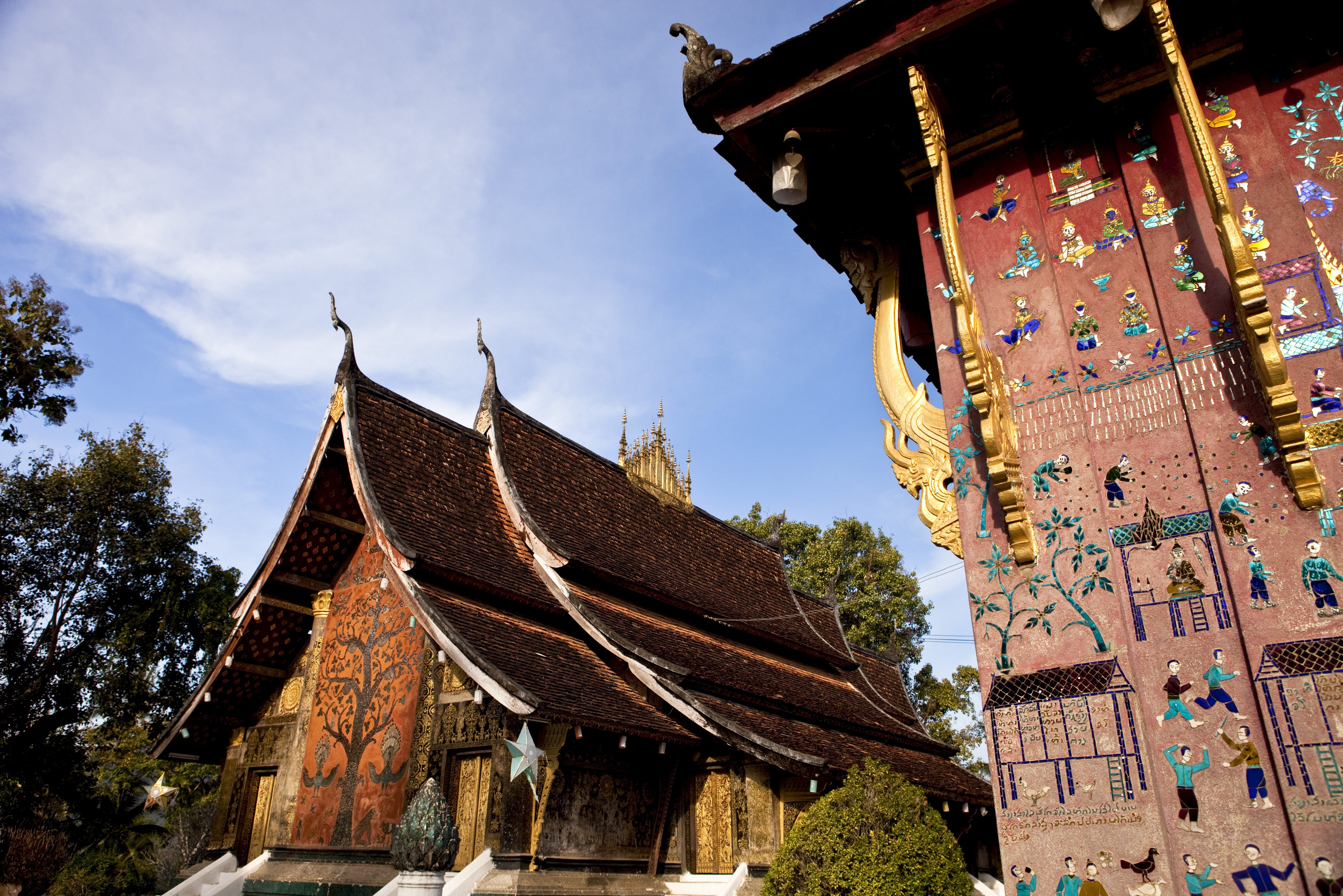 Wat Xieng Thong in Luang Prabang, Laos