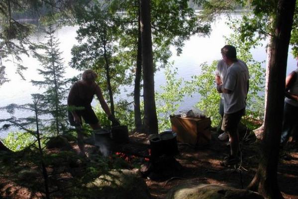 Kamperen in Algonquin Provincial Park Ontario Canada