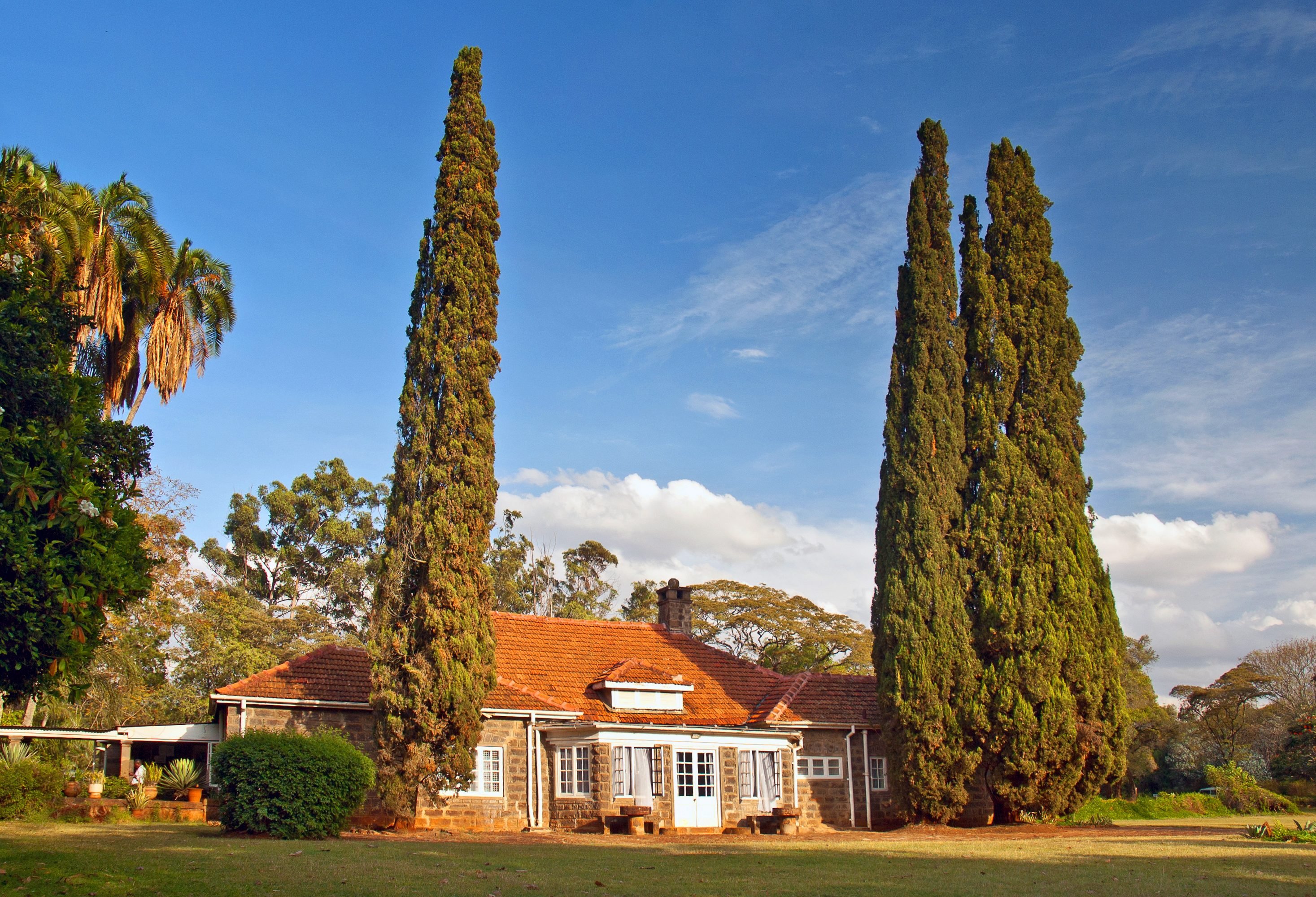 Het Karen Blixen Museum nabij Nairobi in Kenia