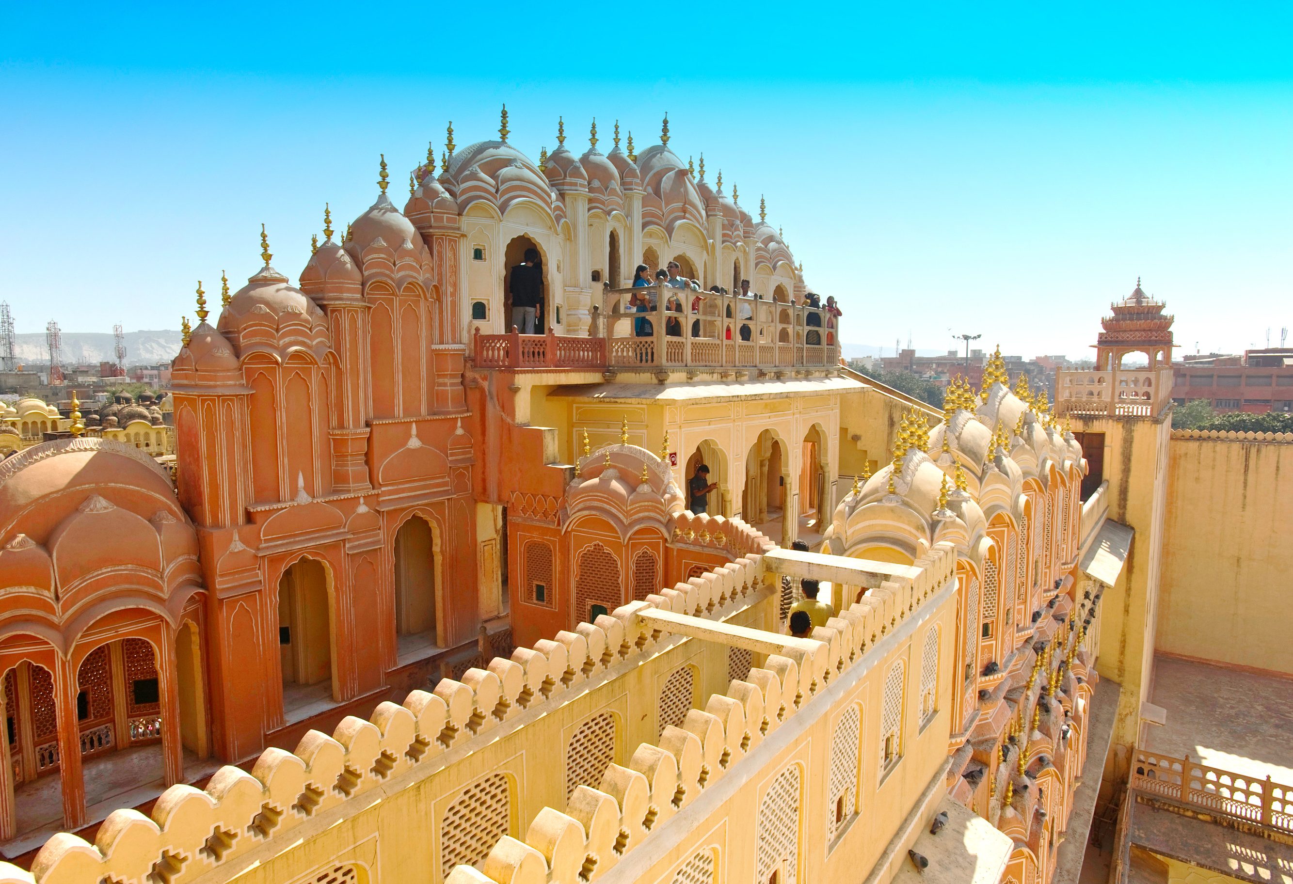 Paleis van de Winden in Jaipur in India