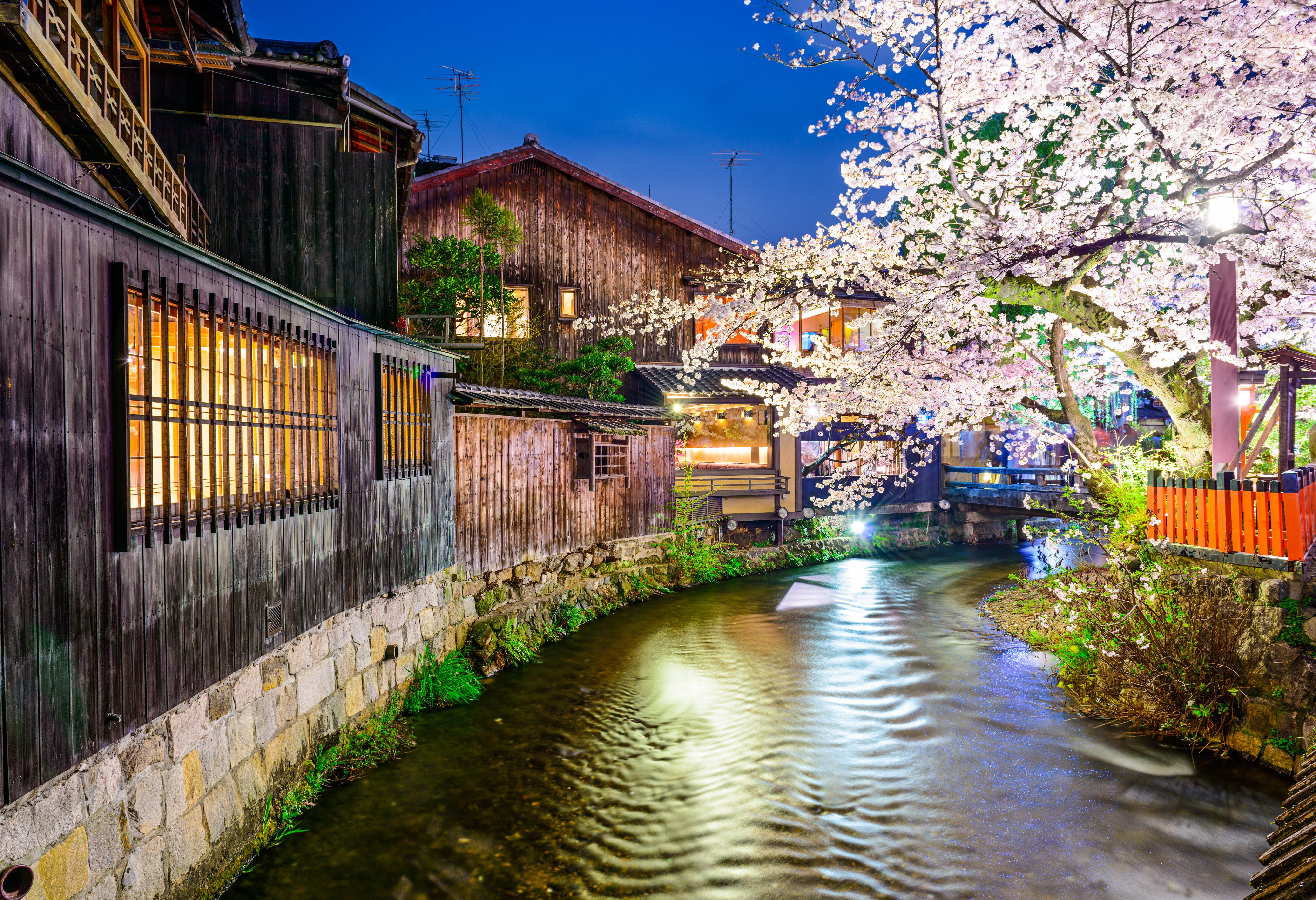 De wijk Gion in Kyoto