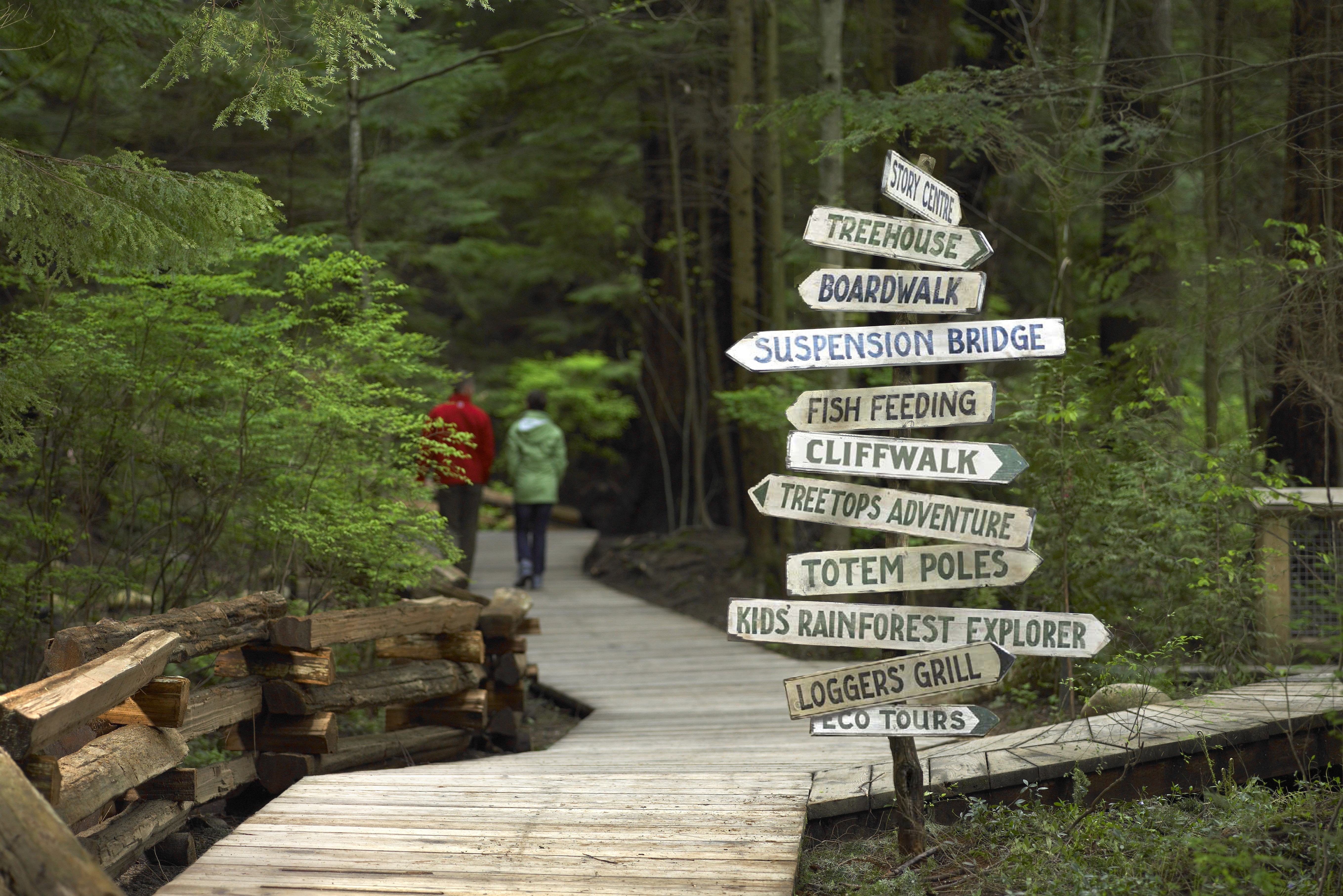 Capilano suspension bridge excursie Vancouver