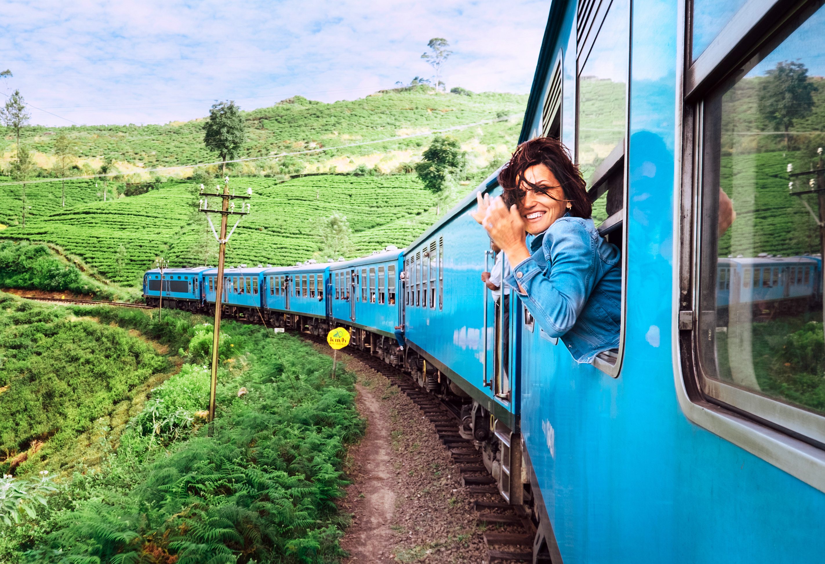 Trein vanuit Kandy