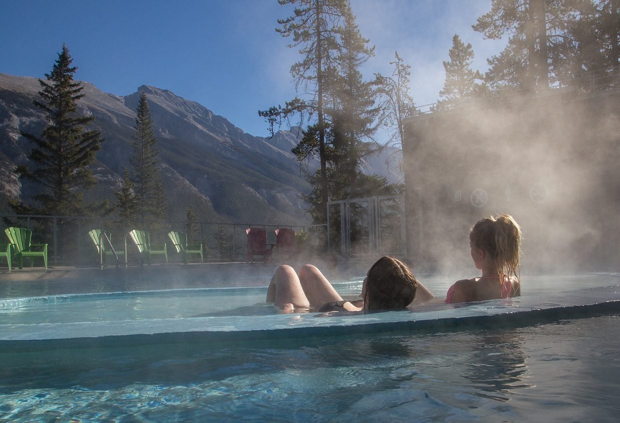 Banff upper hotsprings excursie Canada
