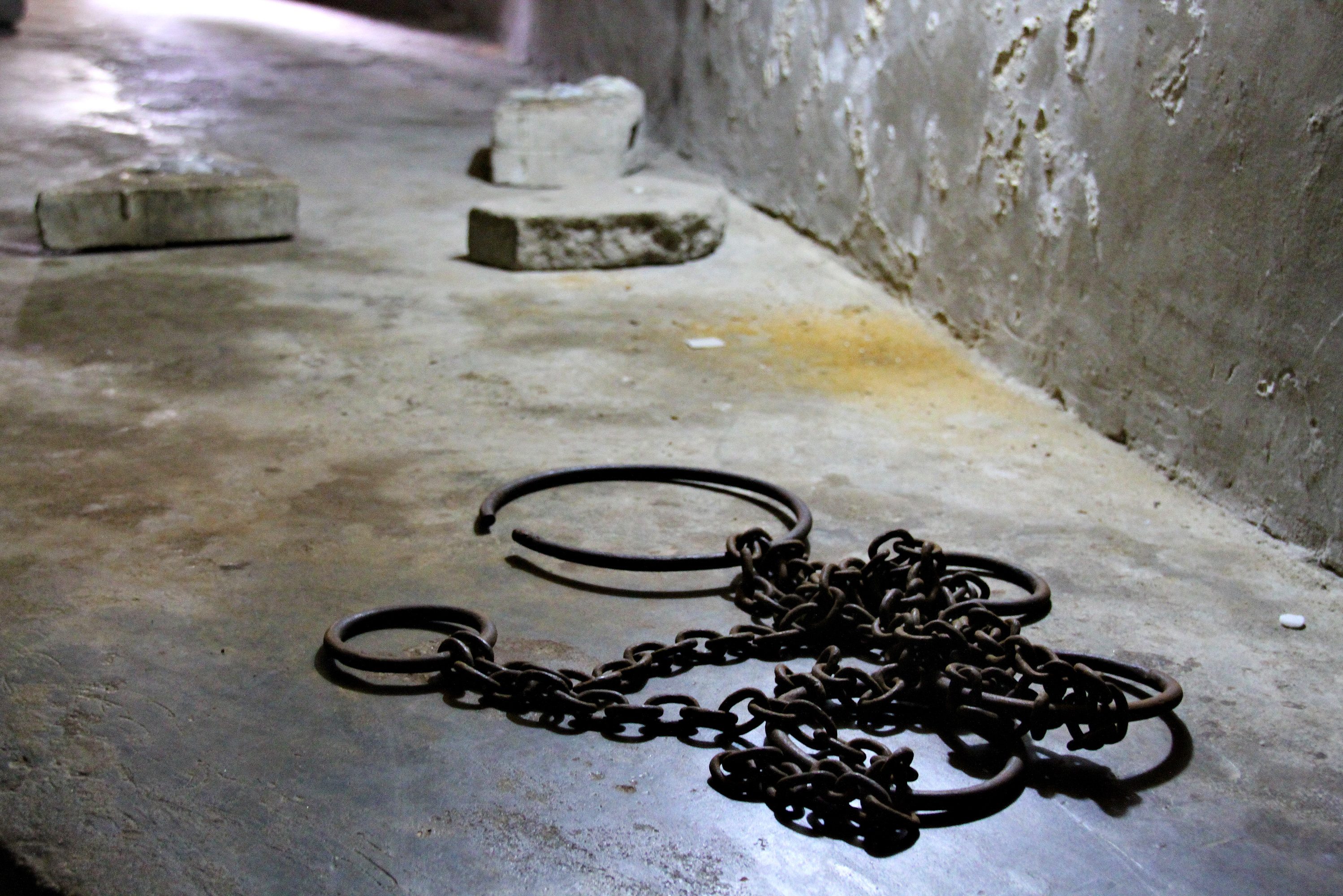 Herinneringen aan de slavenhandel in Stone Town, Zanzibar