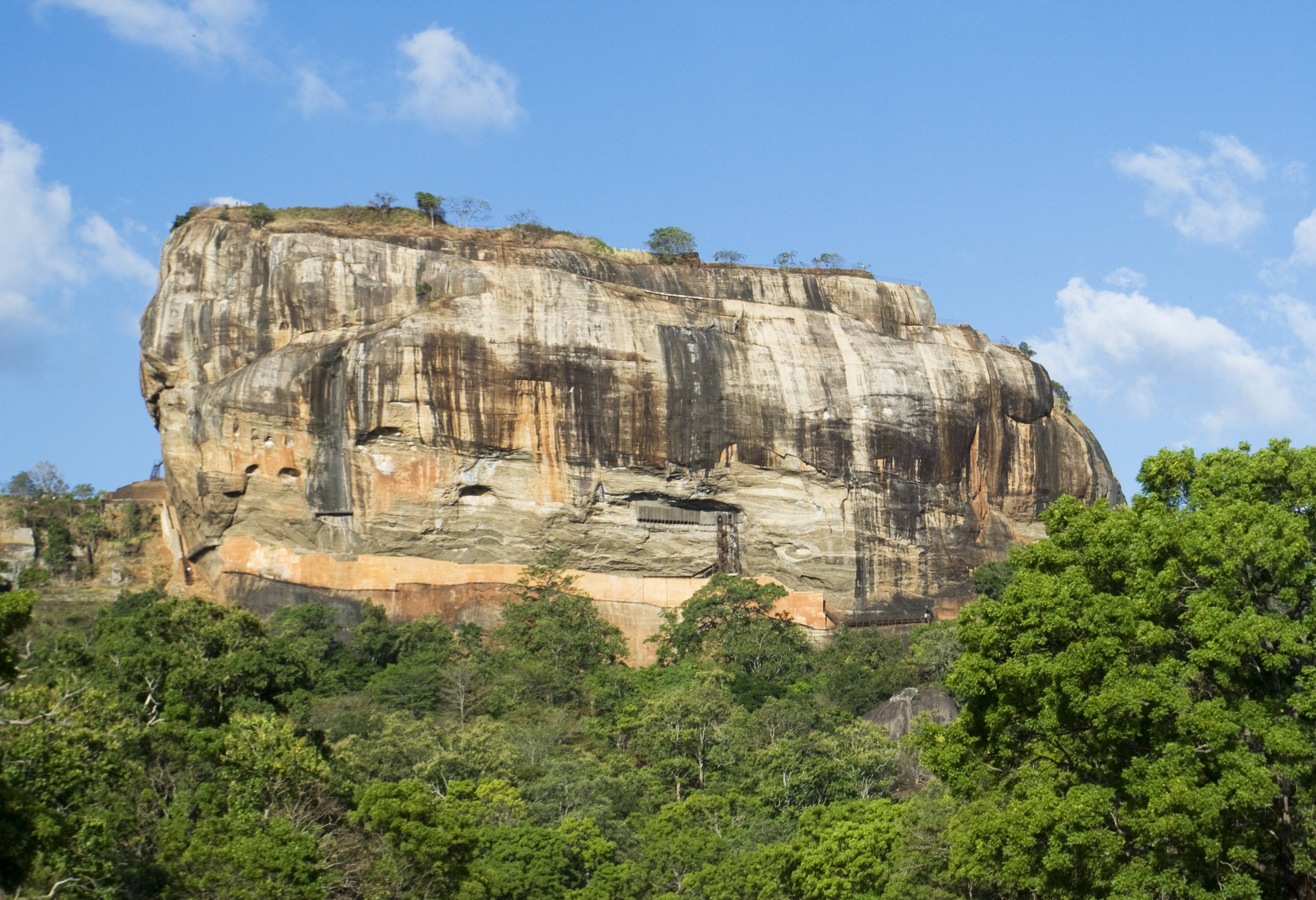 De leeuwenrots bij Sigiriya