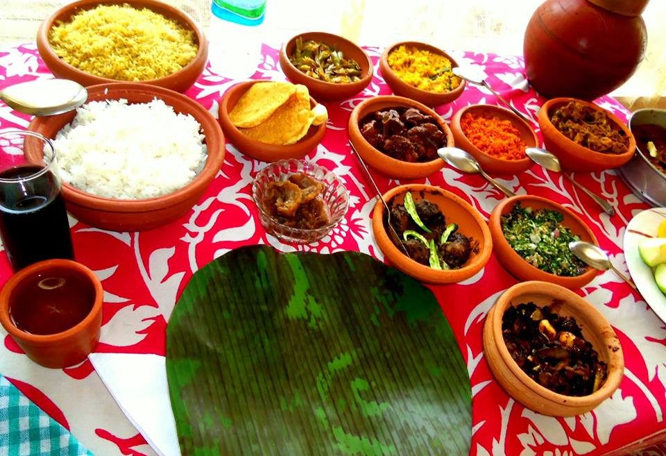 Kookles in curry in Sri Lanka