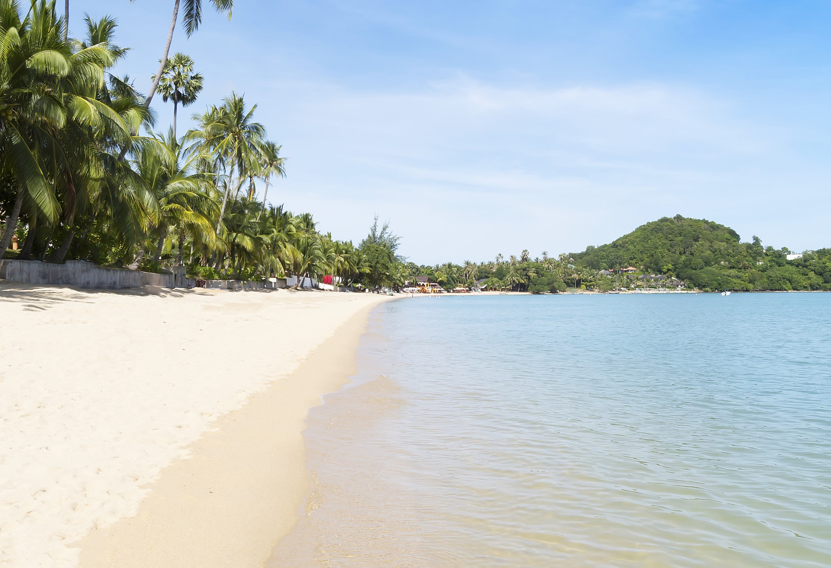 Bophut Beach op Koh Samui, Thailand