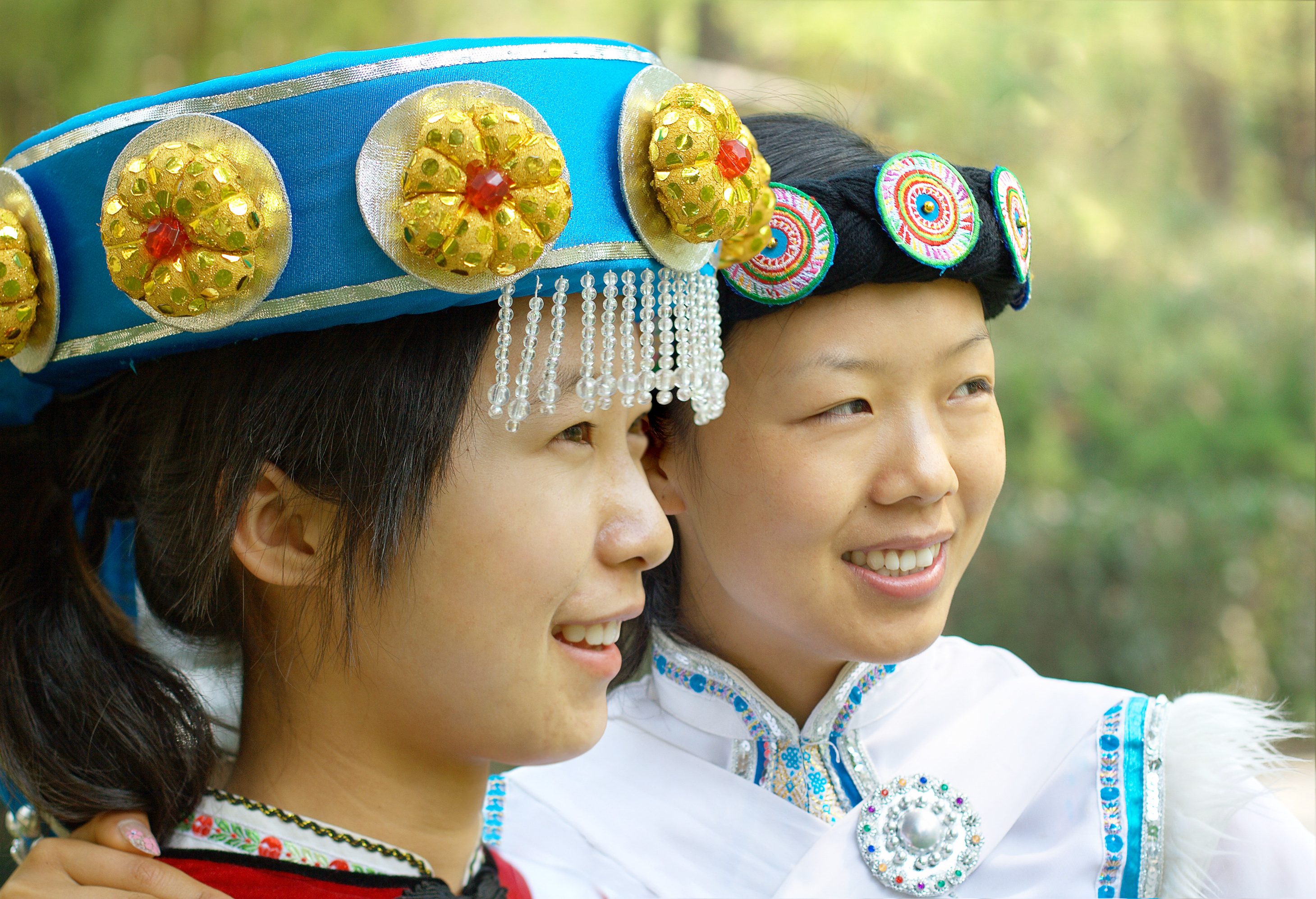 Bai bevolking in Dali in China