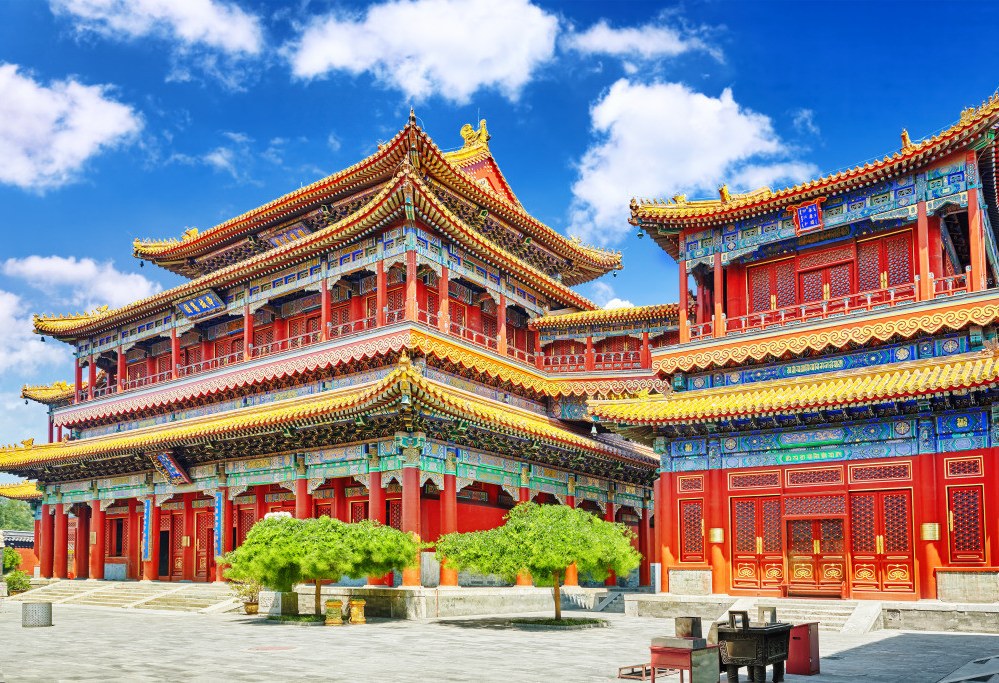 De lama tempel in Beijing
