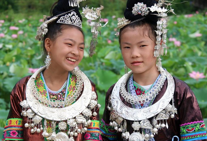 Dong meisjes in China