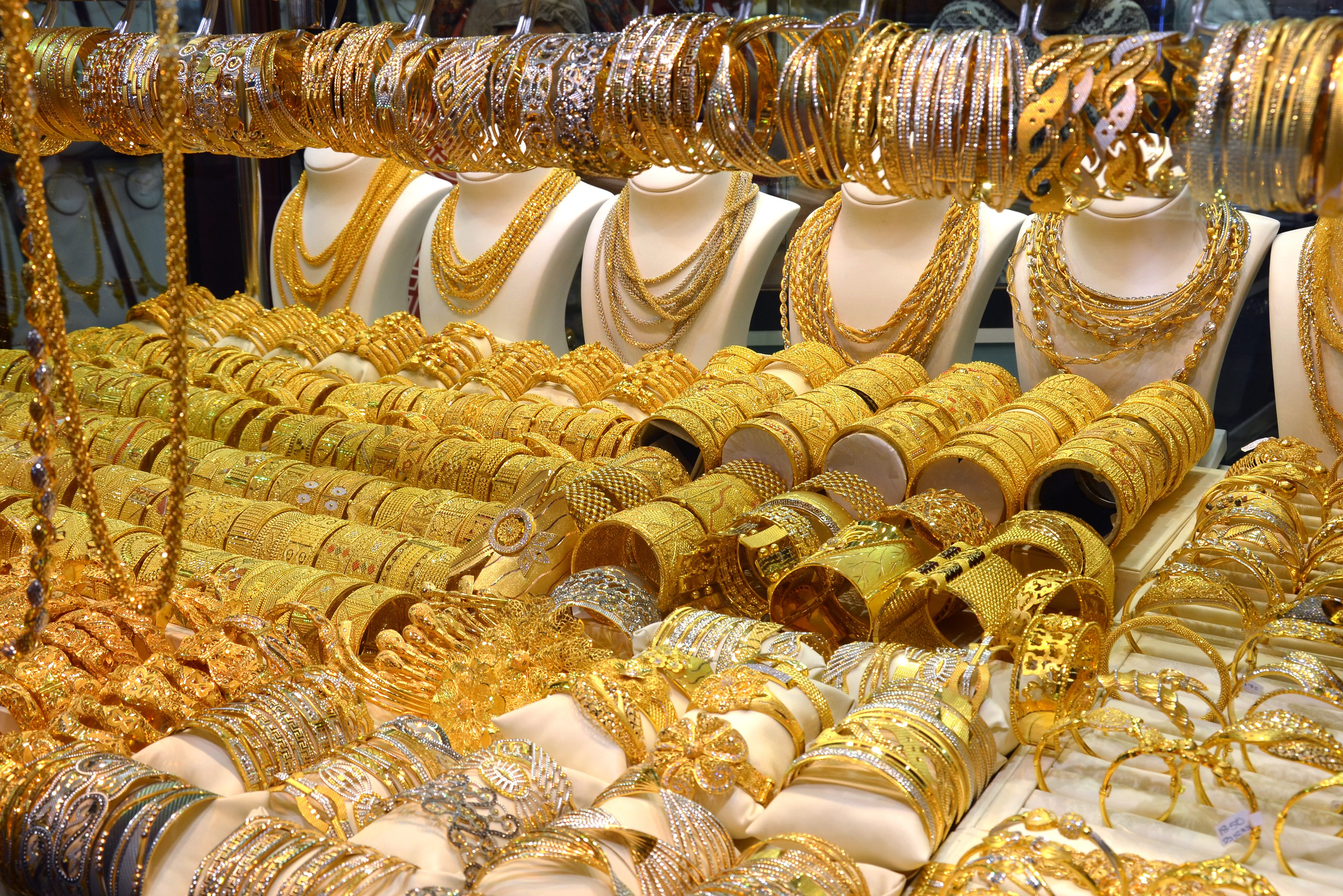 Goud Souk in Oud Dubai
