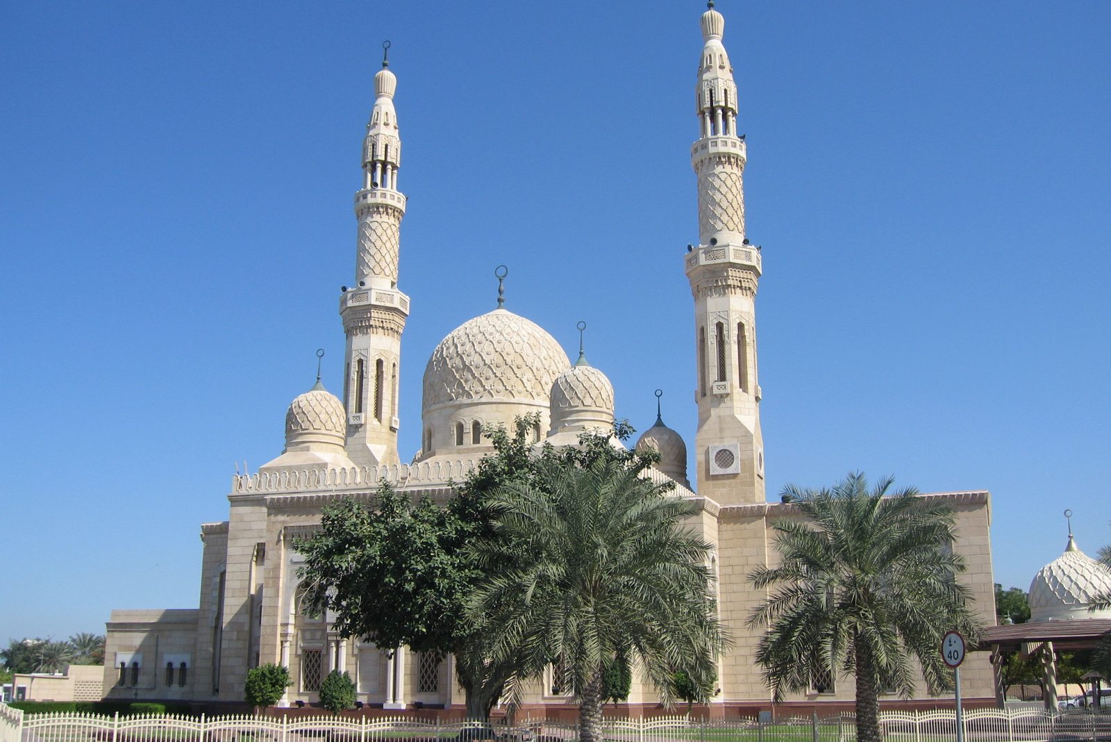 Jumeirah moskee in Dubai